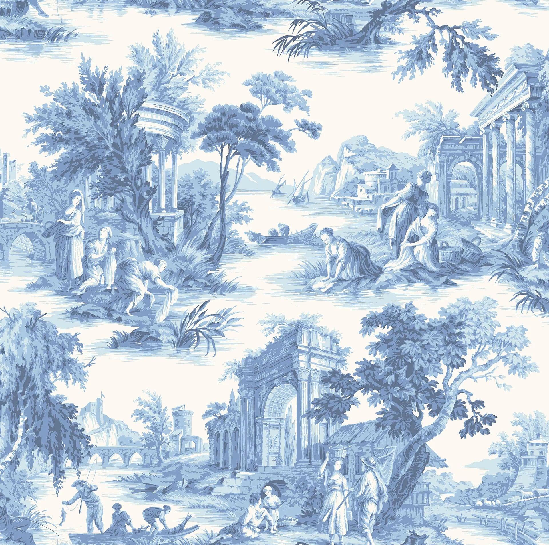 Tapeta FOLIE - Villandry niebieski Cole & Son    Eye on Design