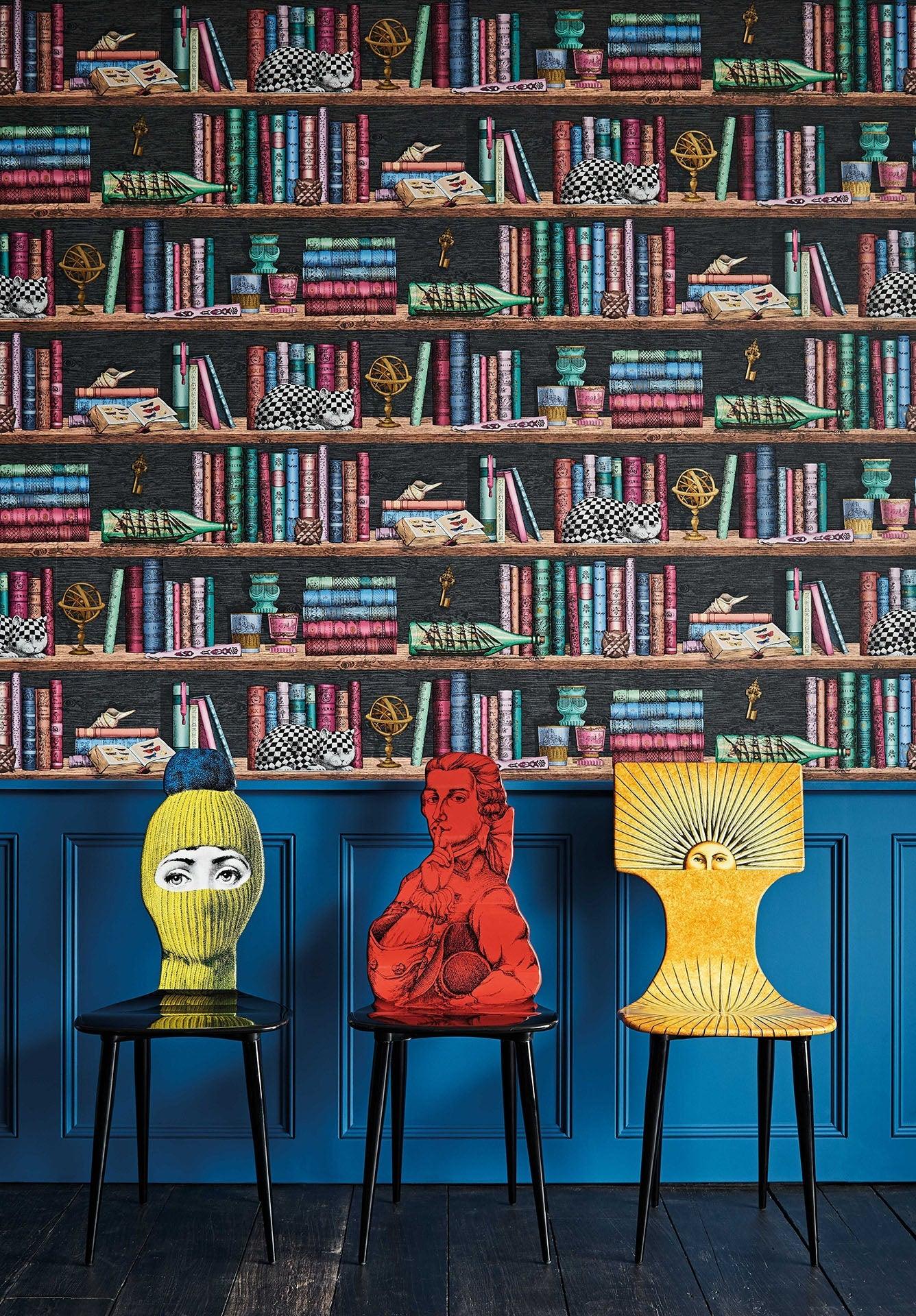 Tapeta FORNASETTI SENZA TEMPO - Libreria Cole & Son    Eye on Design