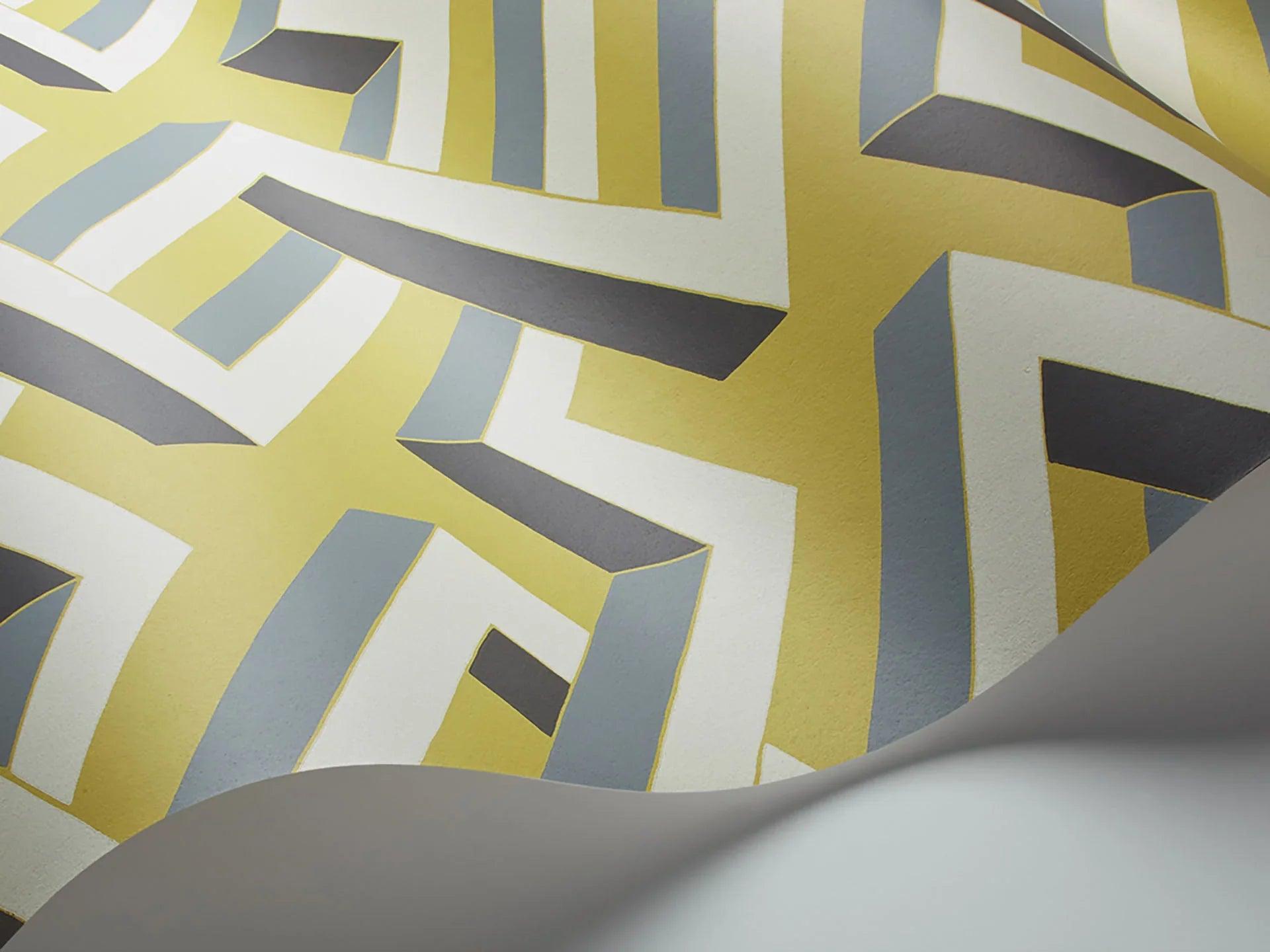 Tapeta GEOMETRIC II - Luxor cytrynowy Cole & Son    Eye on Design