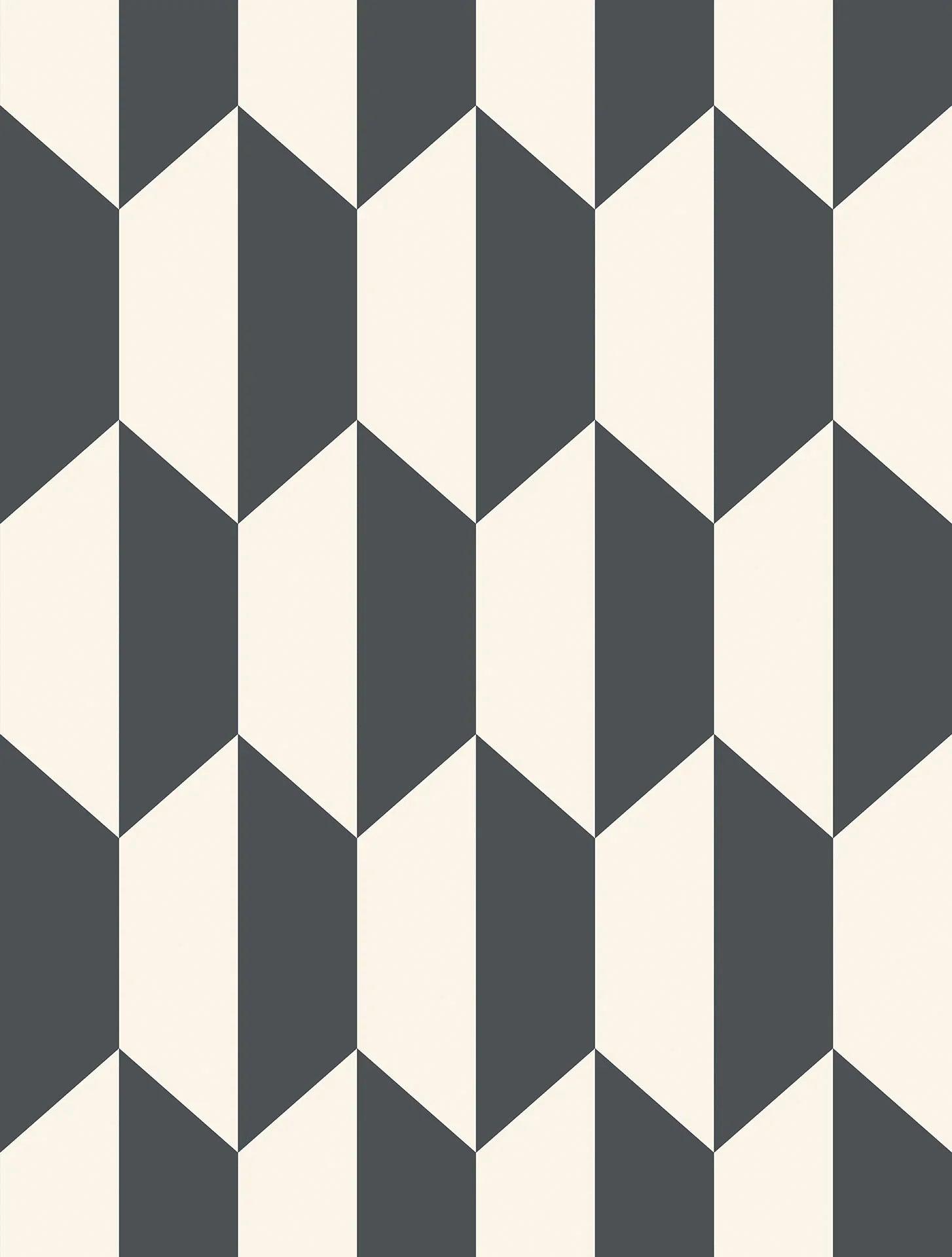 Tapeta GEOMETRIC II - Tile czarny Cole & Son    Eye on Design