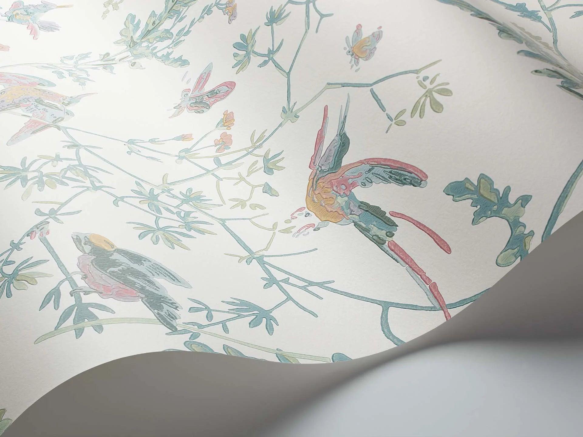 Tapeta ICONS - Hummingbirds pastelowy Cole & Son    Eye on Design