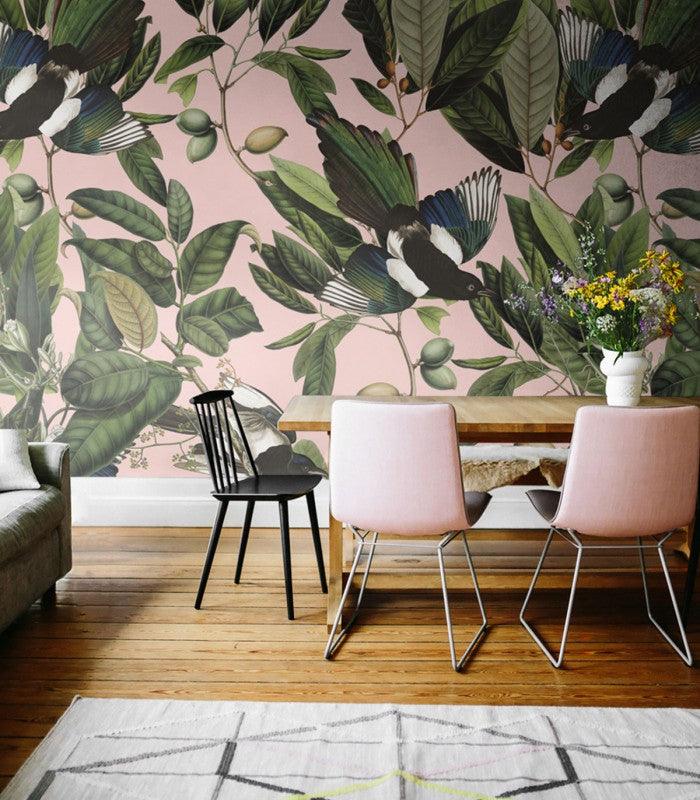 Tapeta MAGPIE PINK Wallcolors    Eye on Design