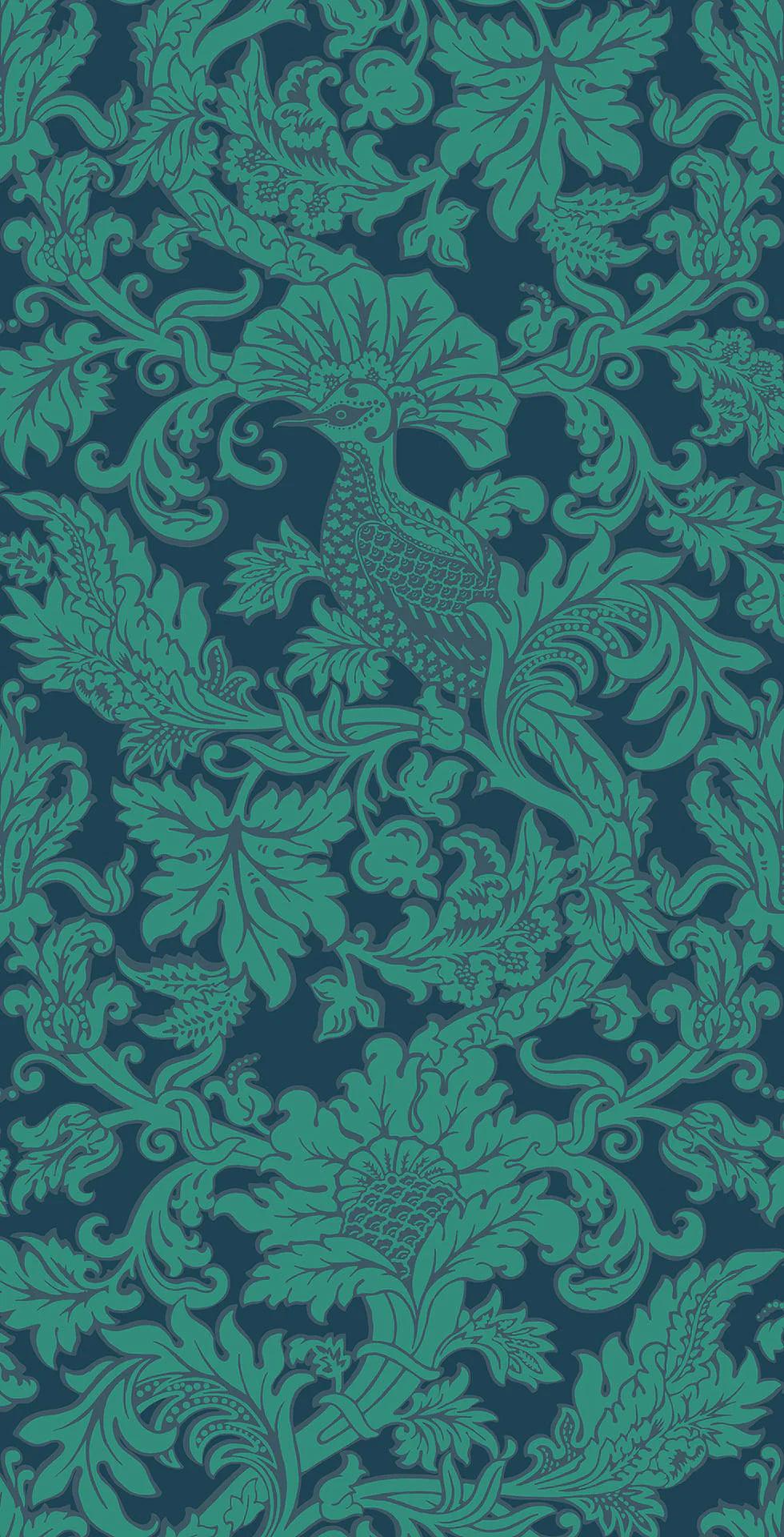 Tapeta MARIINSKY DAMASK - Balabina niebieski Cole & Son    Eye on Design