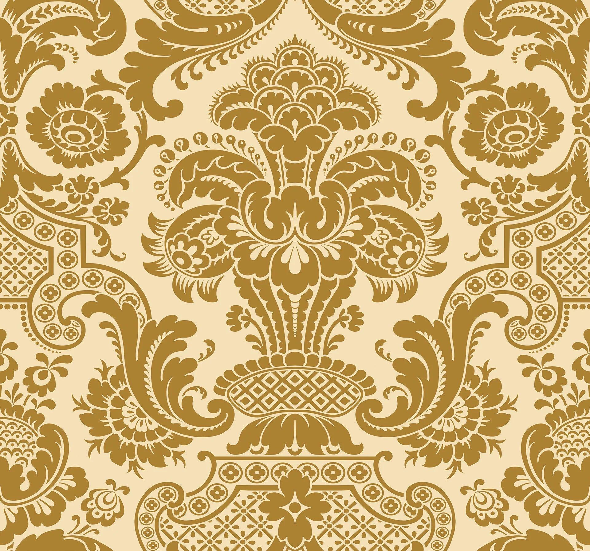 Tapeta MARIINSKY DAMASK - Carmen piaskowy Cole & Son    Eye on Design