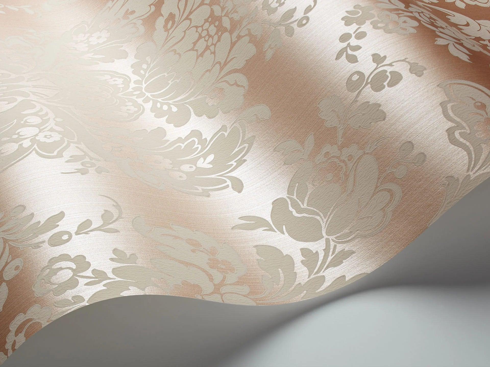 Tapeta MARIINSKY DAMASK - Giselle brzoskwiniowy Cole & Son    Eye on Design