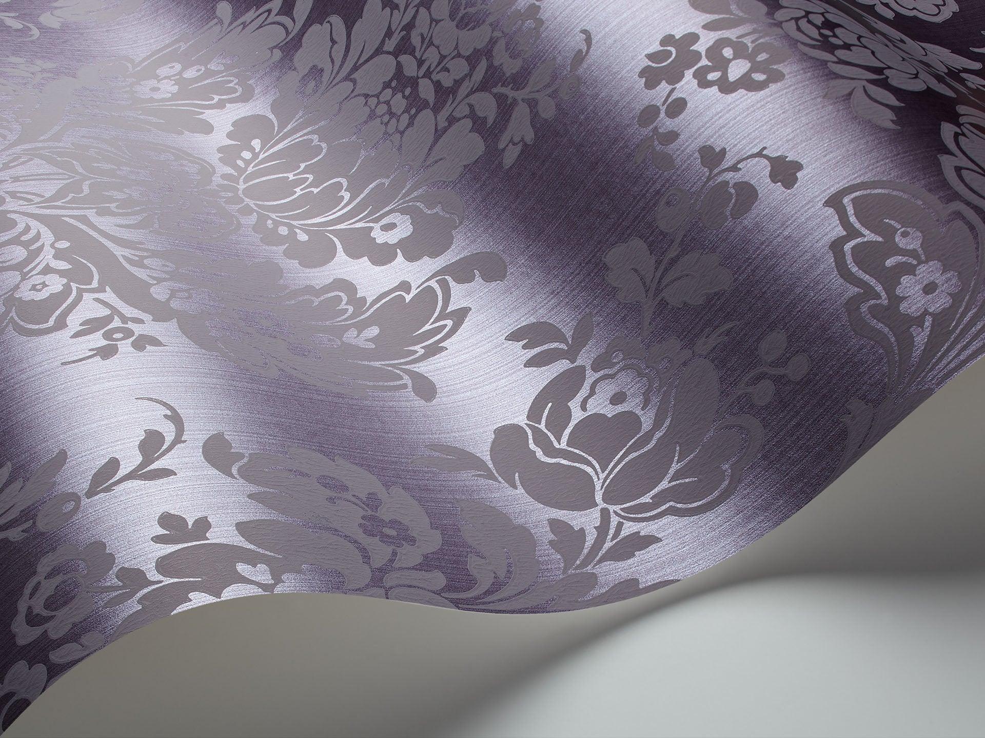 Tapeta MARIINSKY DAMASK - Giselle fioletowy Cole & Son    Eye on Design