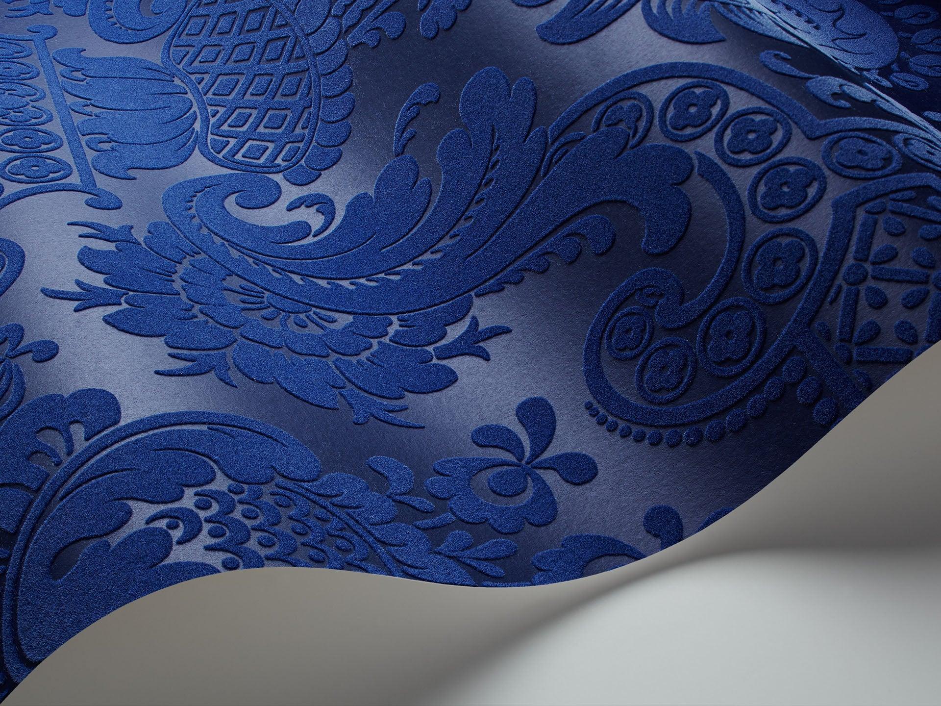 Tapeta MARIINSKY DAMASK - Petrouchka niebieski Cole & Son    Eye on Design