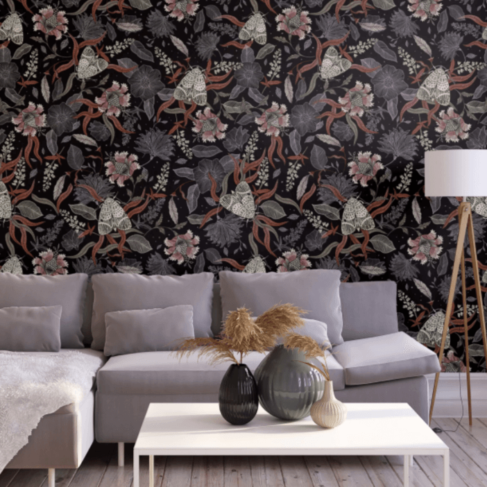 Tapeta MOTH Wallcolors    Eye on Design