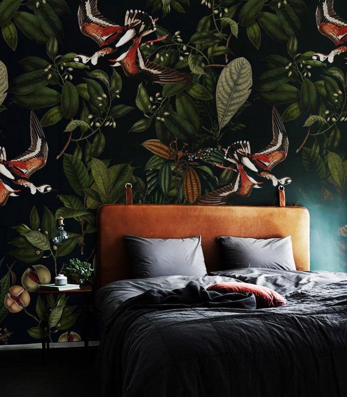 Tapeta ORANGE BIRD Wallcolors    Eye on Design