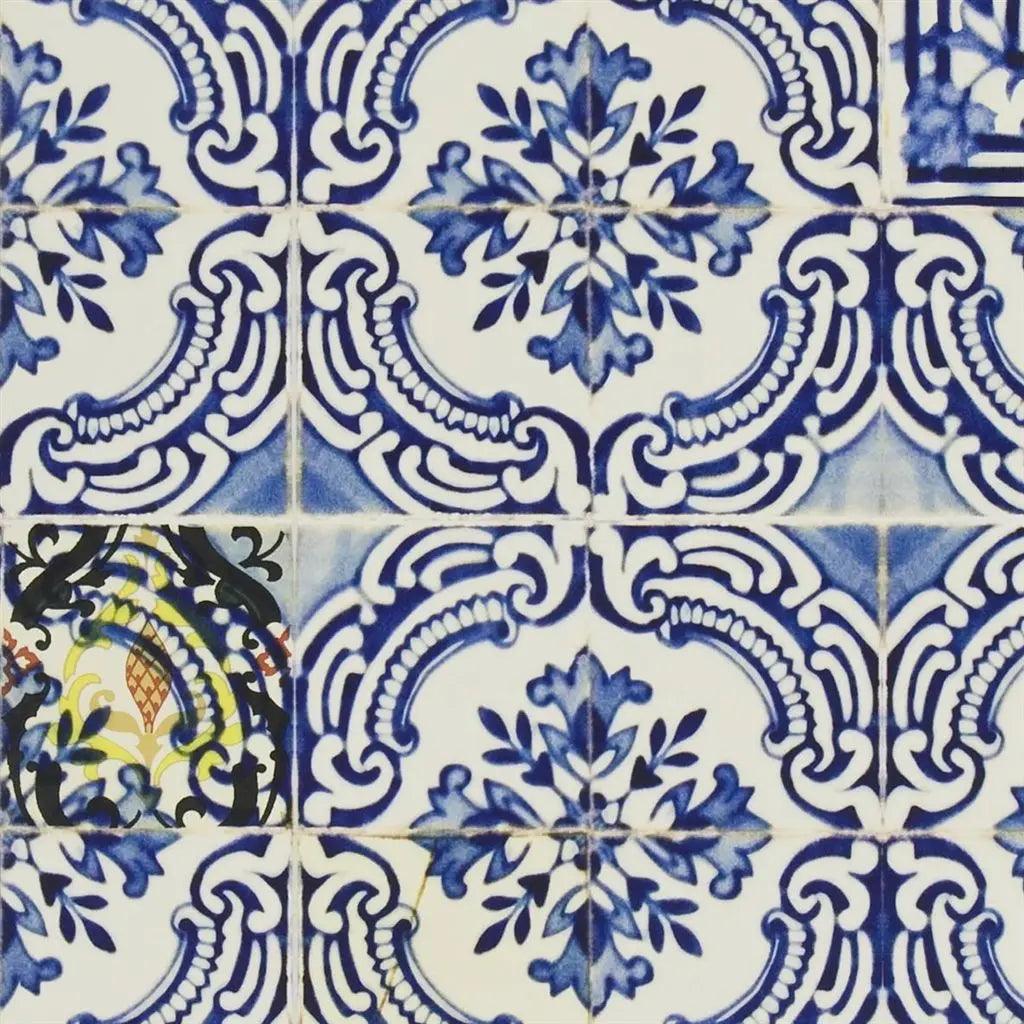 Tapeta PATIO - COBALT niebieski Christian Lacroix    Eye on Design