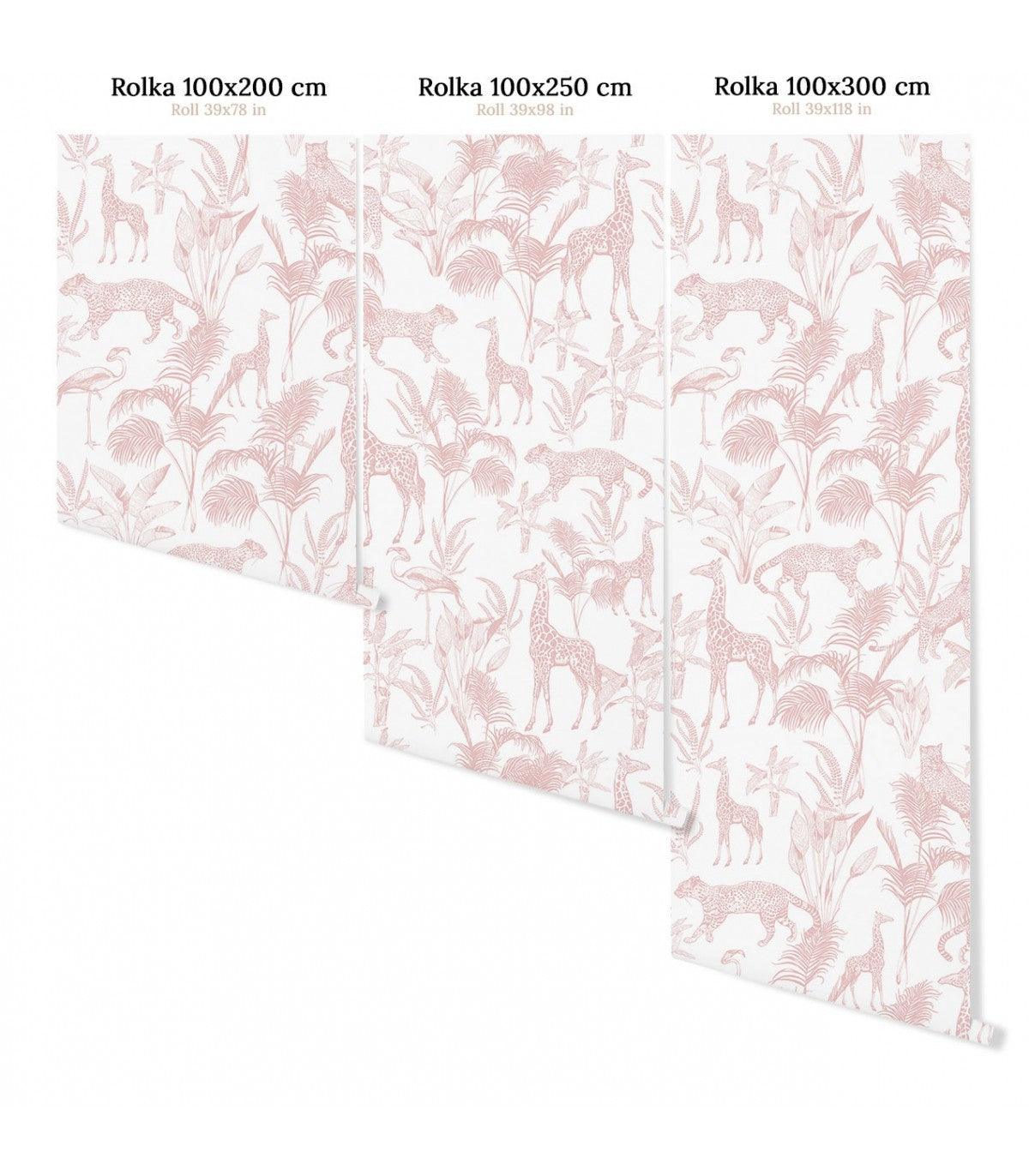 Tapeta SAFARI PINK Wallcolors    Eye on Design