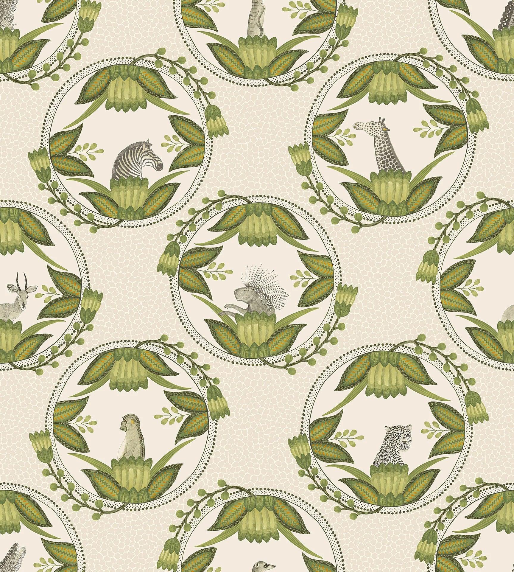 Tapeta THE ARDMORE COLLECTION - Ardmore Cameos kremowy Cole & Son    Eye on Design