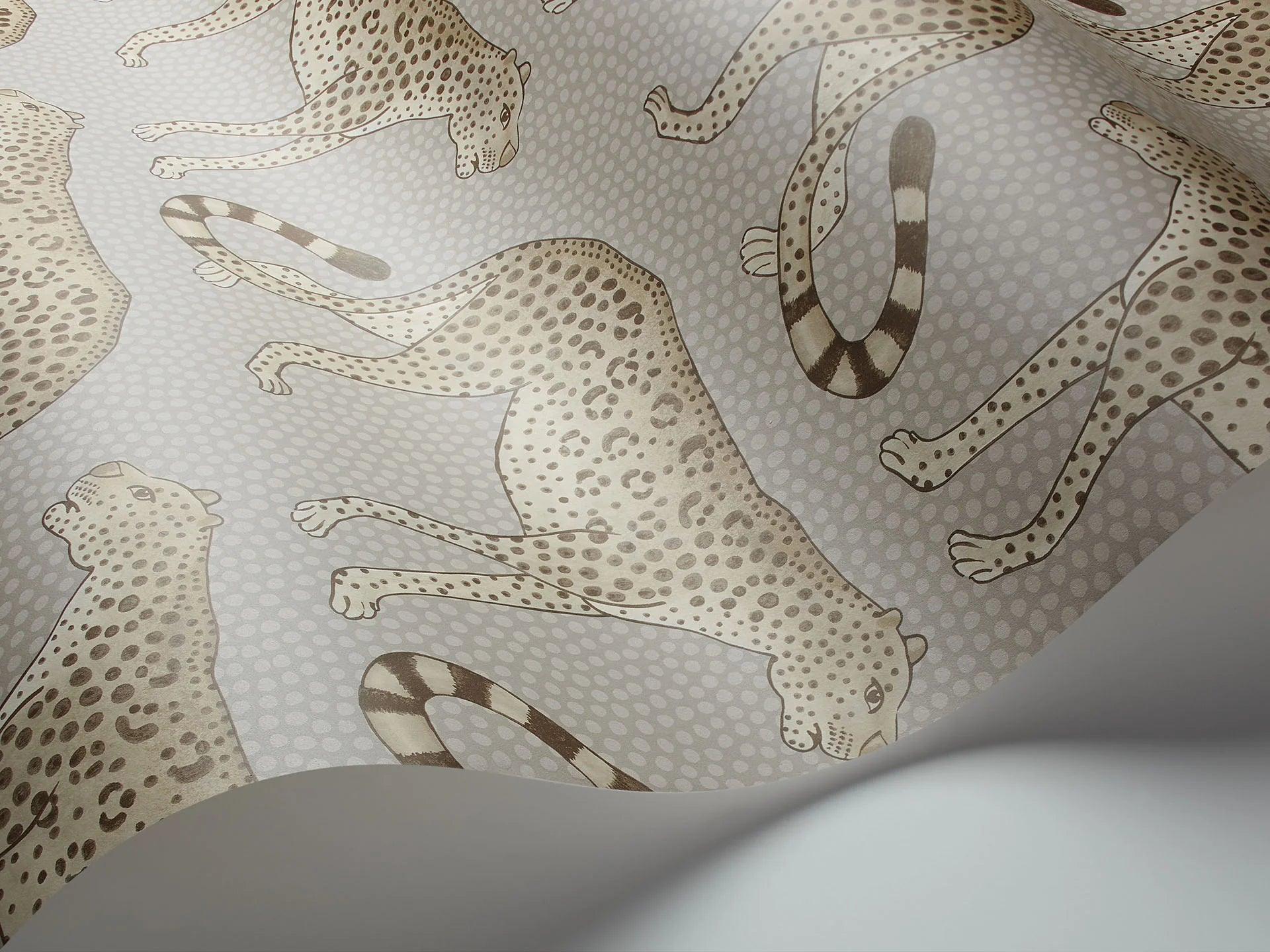 Tapeta THE ARDMORE COLLECTION - Leopard Walk beżowy Cole & Son    Eye on Design