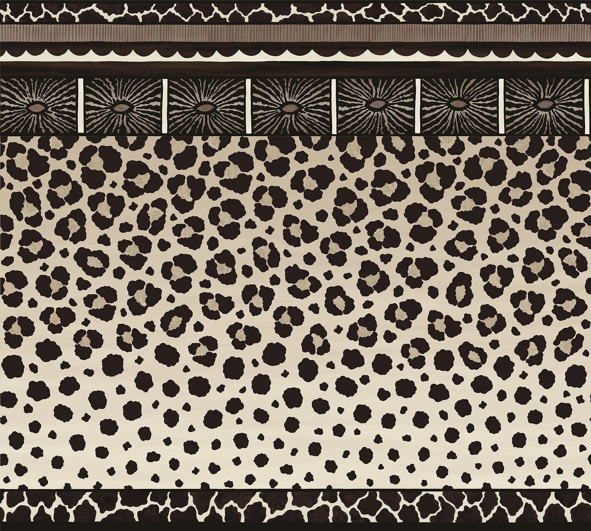 Tapeta THE ARDMORE COLLECTION - Zulu Border brązowy Cole & Son    Eye on Design