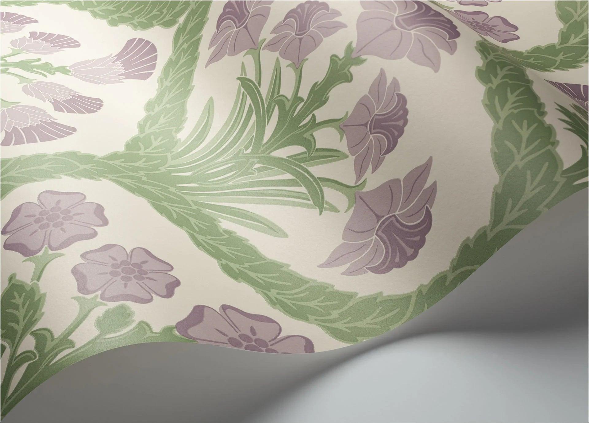 Tapeta THE PEARWOOD COLLECTION - Floral Kingdom biały Cole & Son    Eye on Design