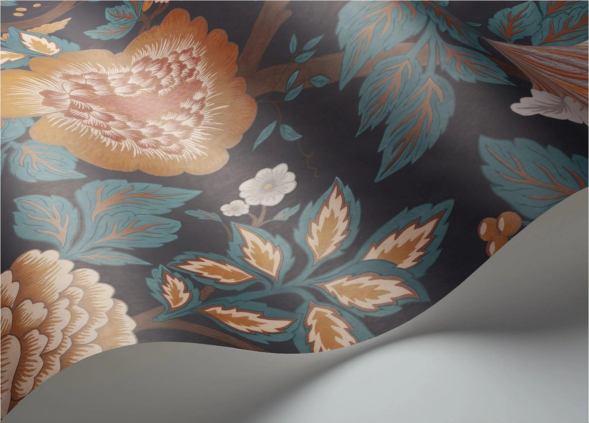 Tapeta THE PEARWOOD COLLECTION - Midsummer Bloom terakota Cole & Son    Eye on Design