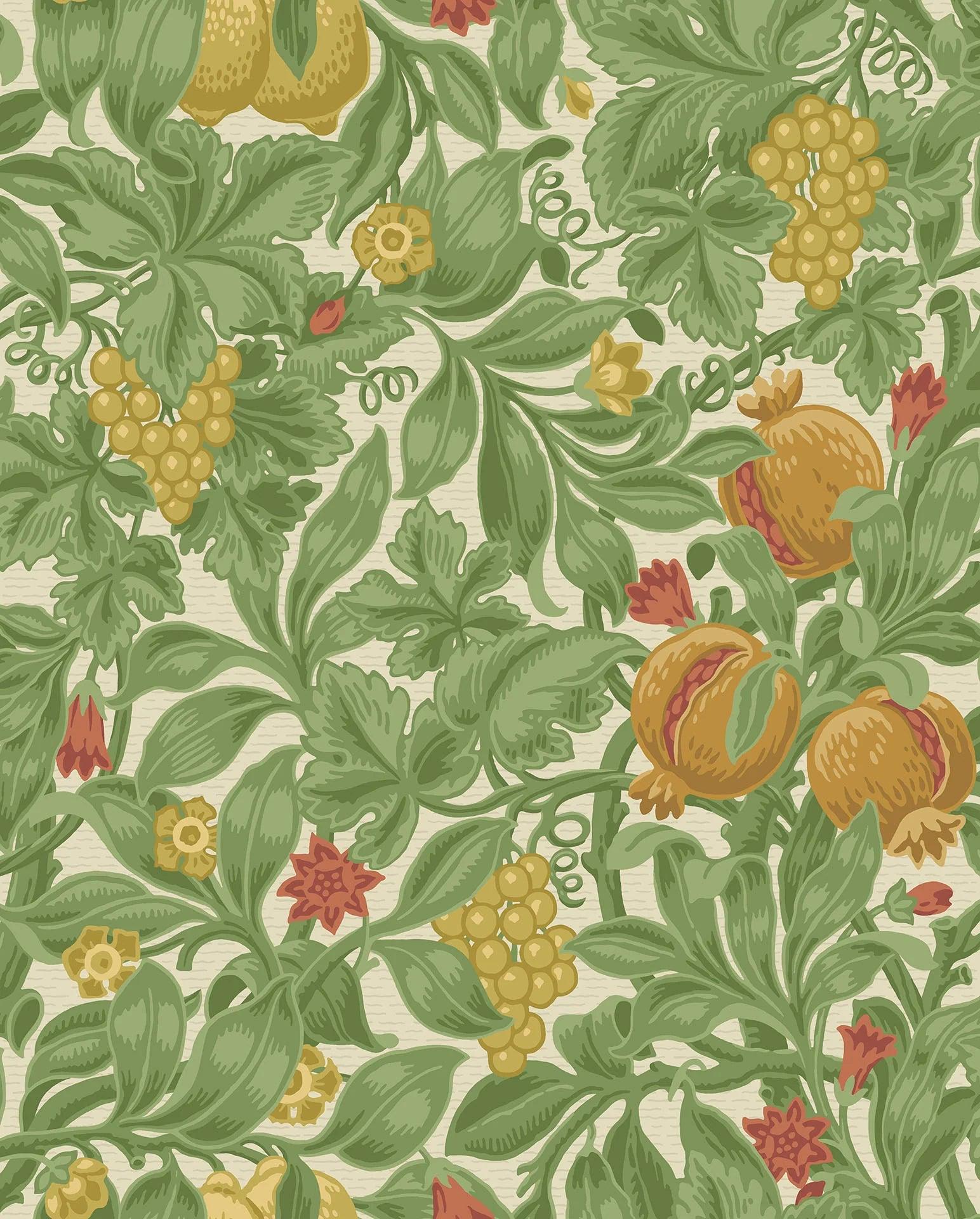 Tapeta THE PEARWOOD COLLECTION - Vines of Pomona kremowy Cole & Son    Eye on Design