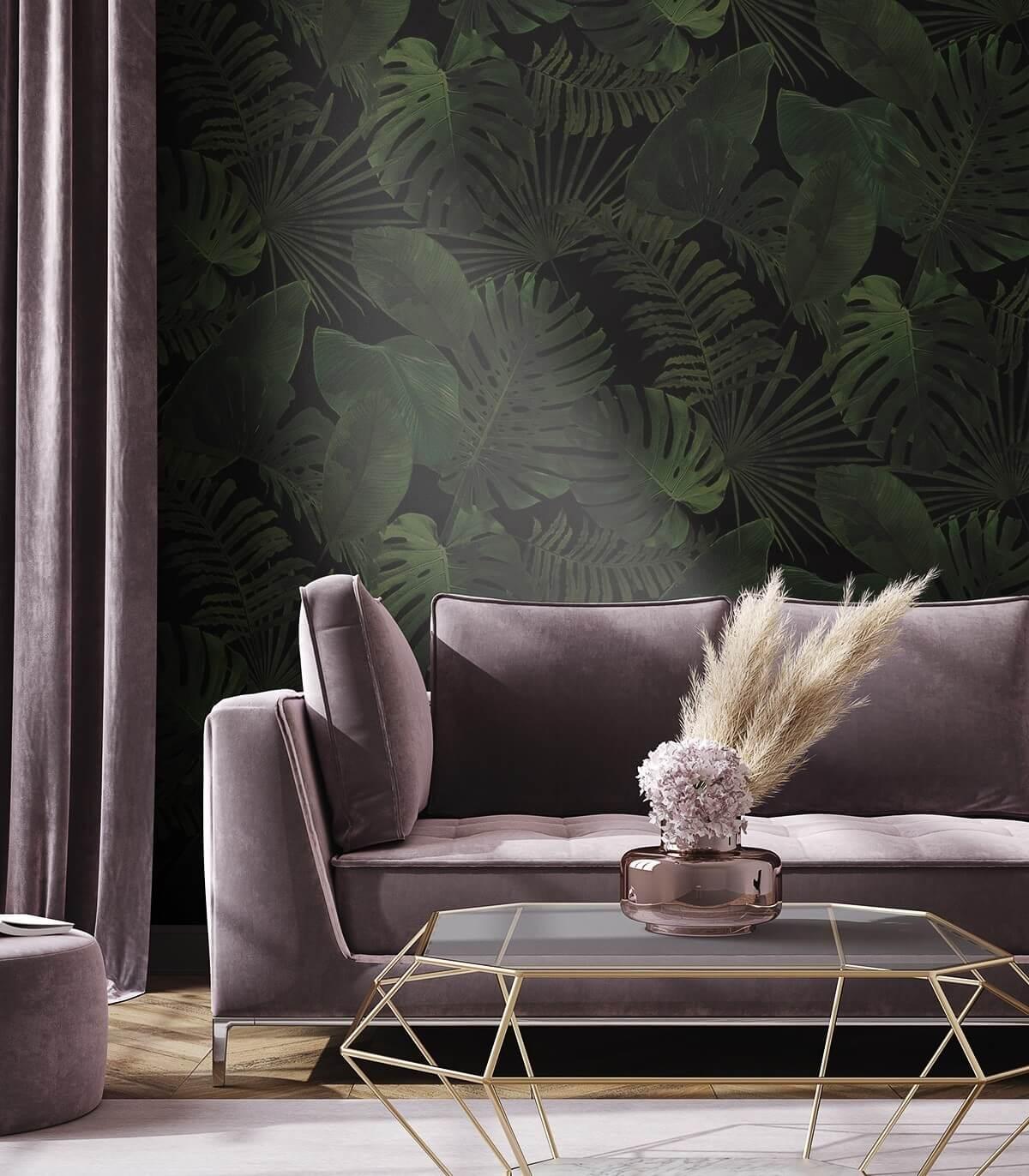 Tapeta TROPICAL FOREST DARK Wallcolors    Eye on Design