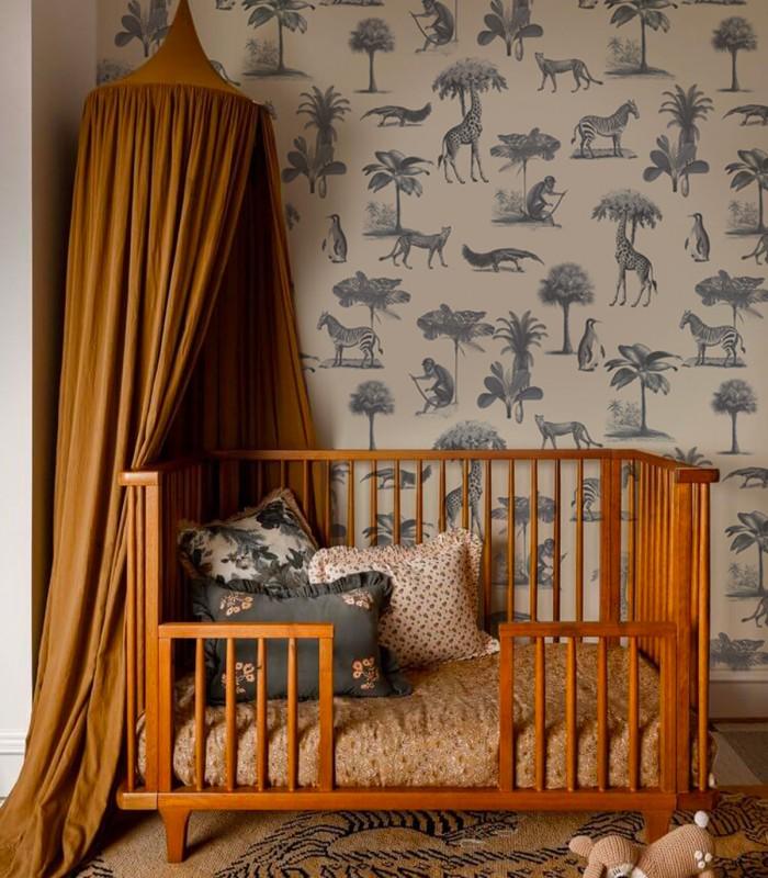 Tapeta VINTAGE ANIMALS beżowy Wallcolors    Eye on Design