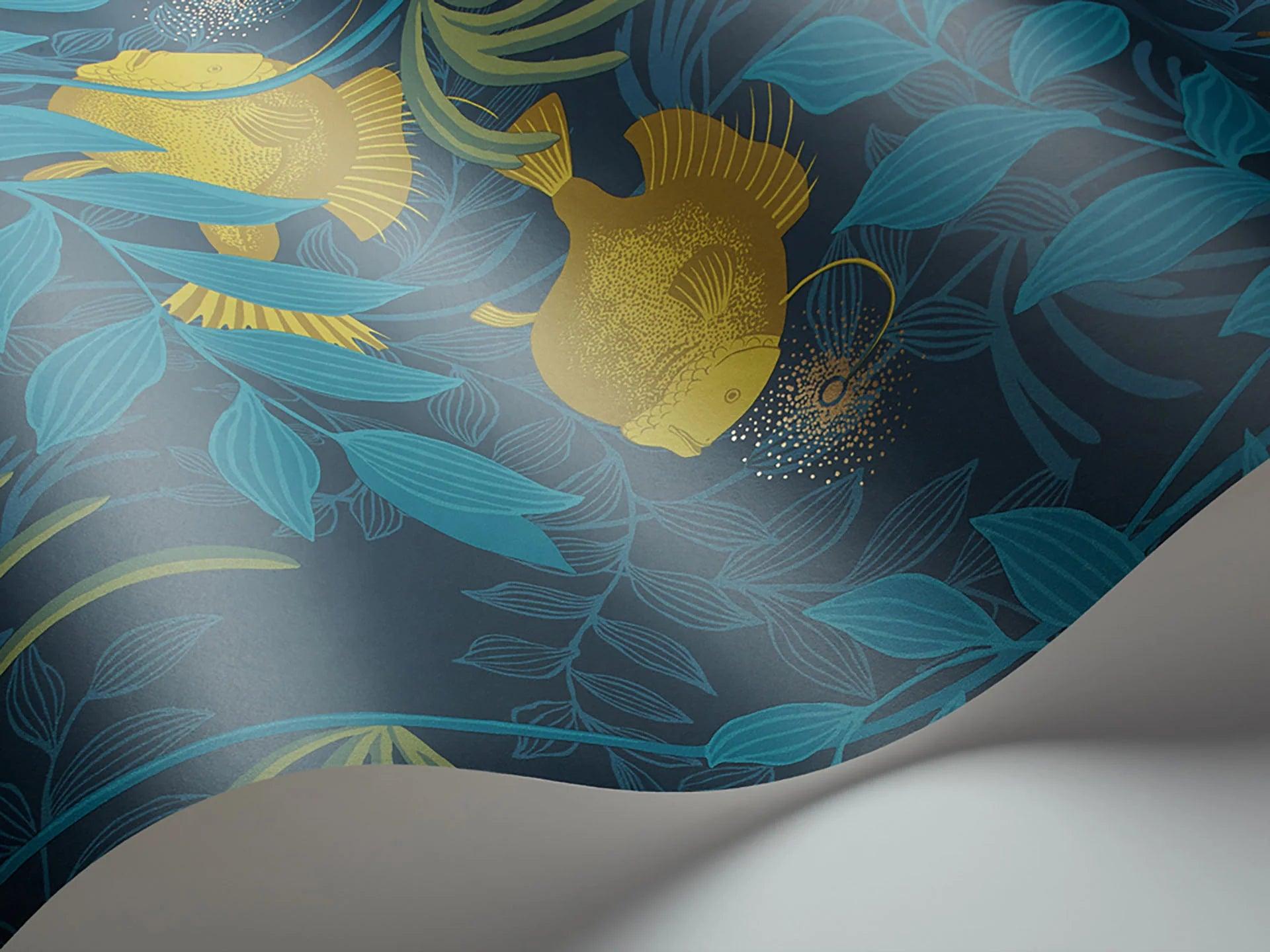 Tapeta WHIMSICAL - Nautilus ochra Cole & Son    Eye on Design