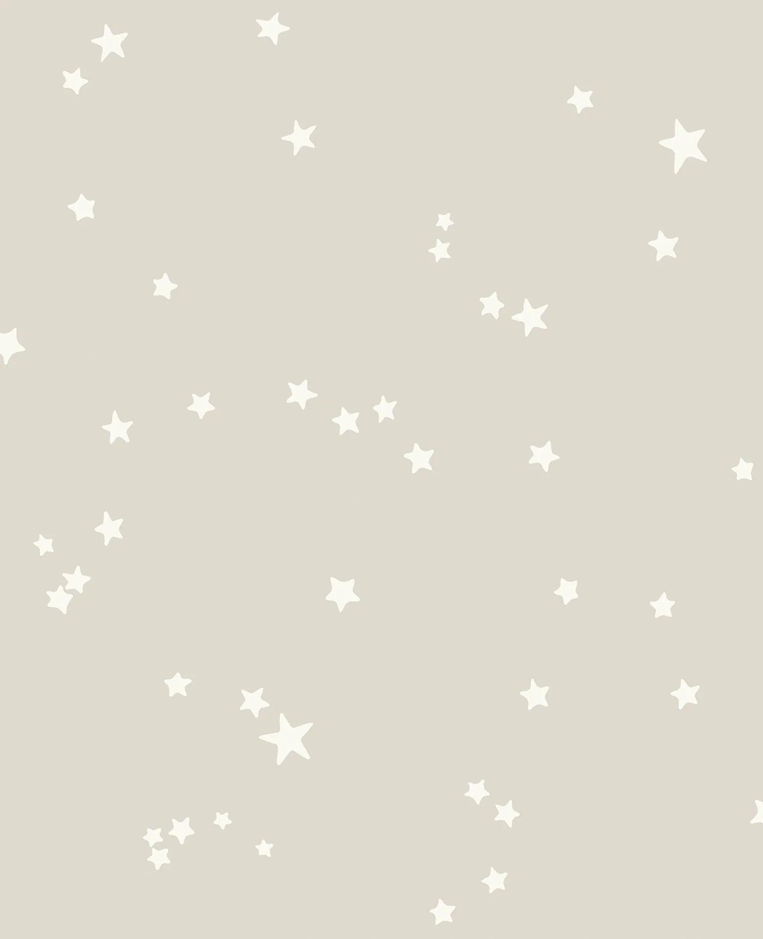 Tapeta WHIMSICAL - Stars biały na beżu Cole & Son    Eye on Design