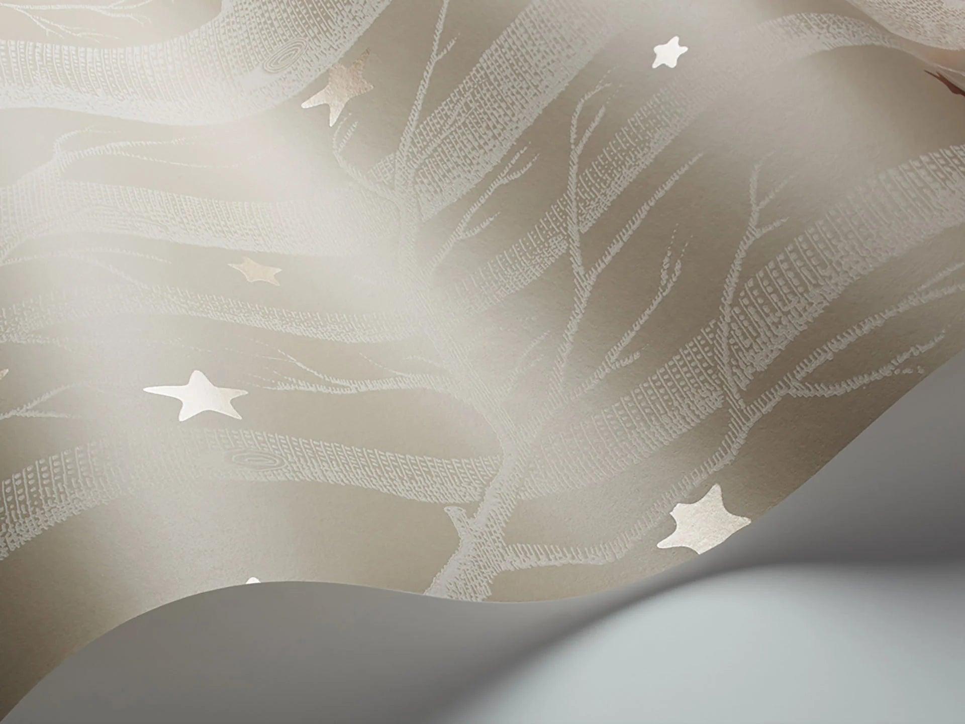 Tapeta WHIMSICAL - Woods & Stars brązowy Cole & Son    Eye on Design