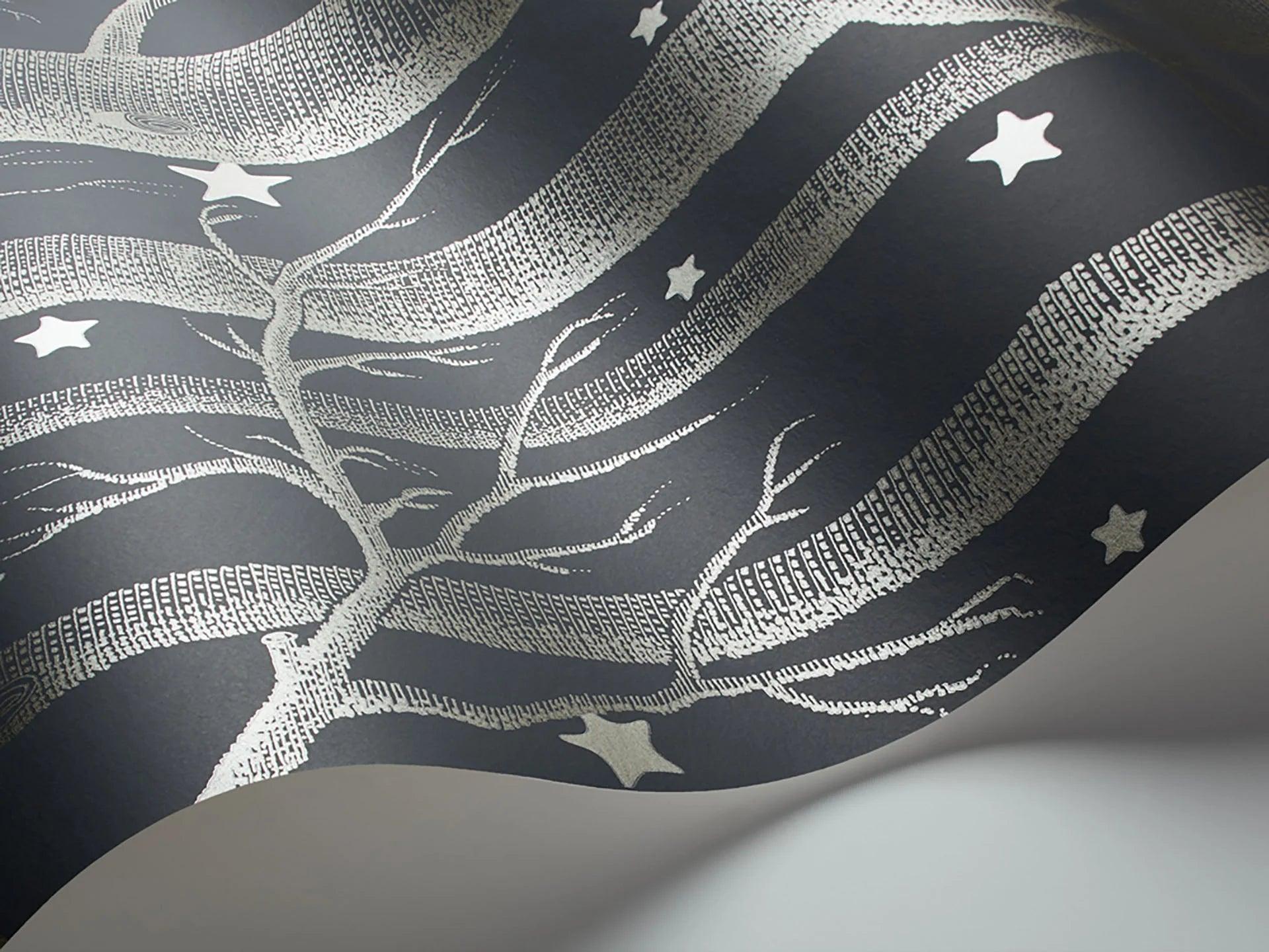 Tapeta WHIMSICAL - Woods & Stars czarny Cole & Son    Eye on Design