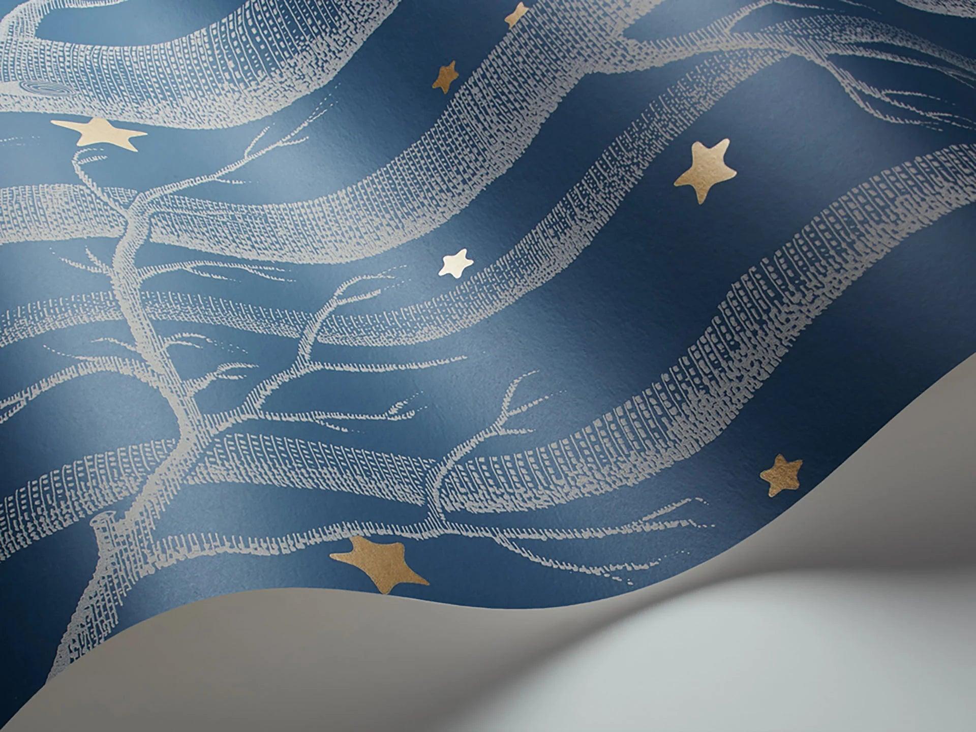 Tapeta WHIMSICAL - Woods & Stars granatowy Cole & Son    Eye on Design