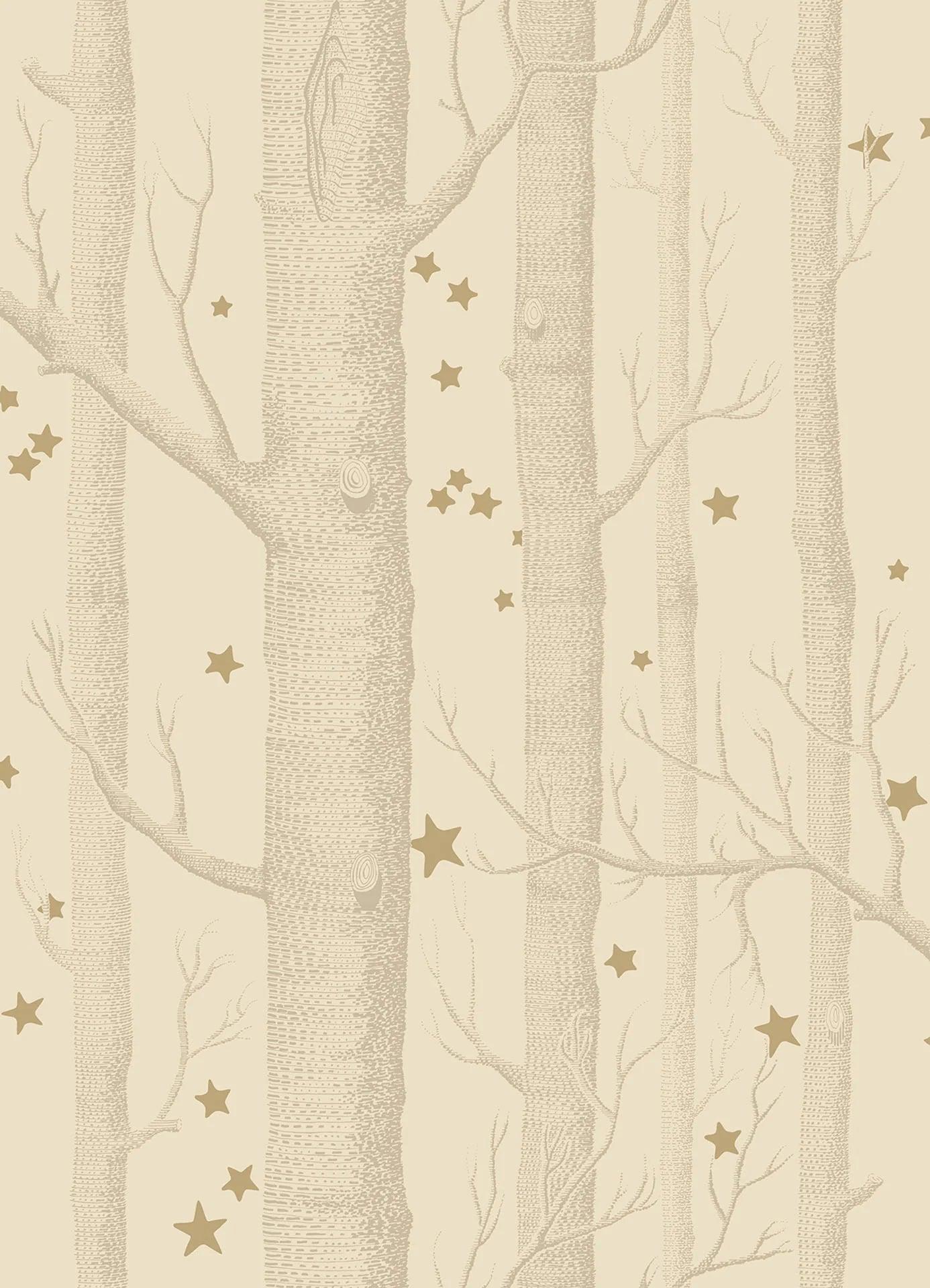 Tapeta WHIMSICAL - Woods & Stars kremowy Cole & Son    Eye on Design