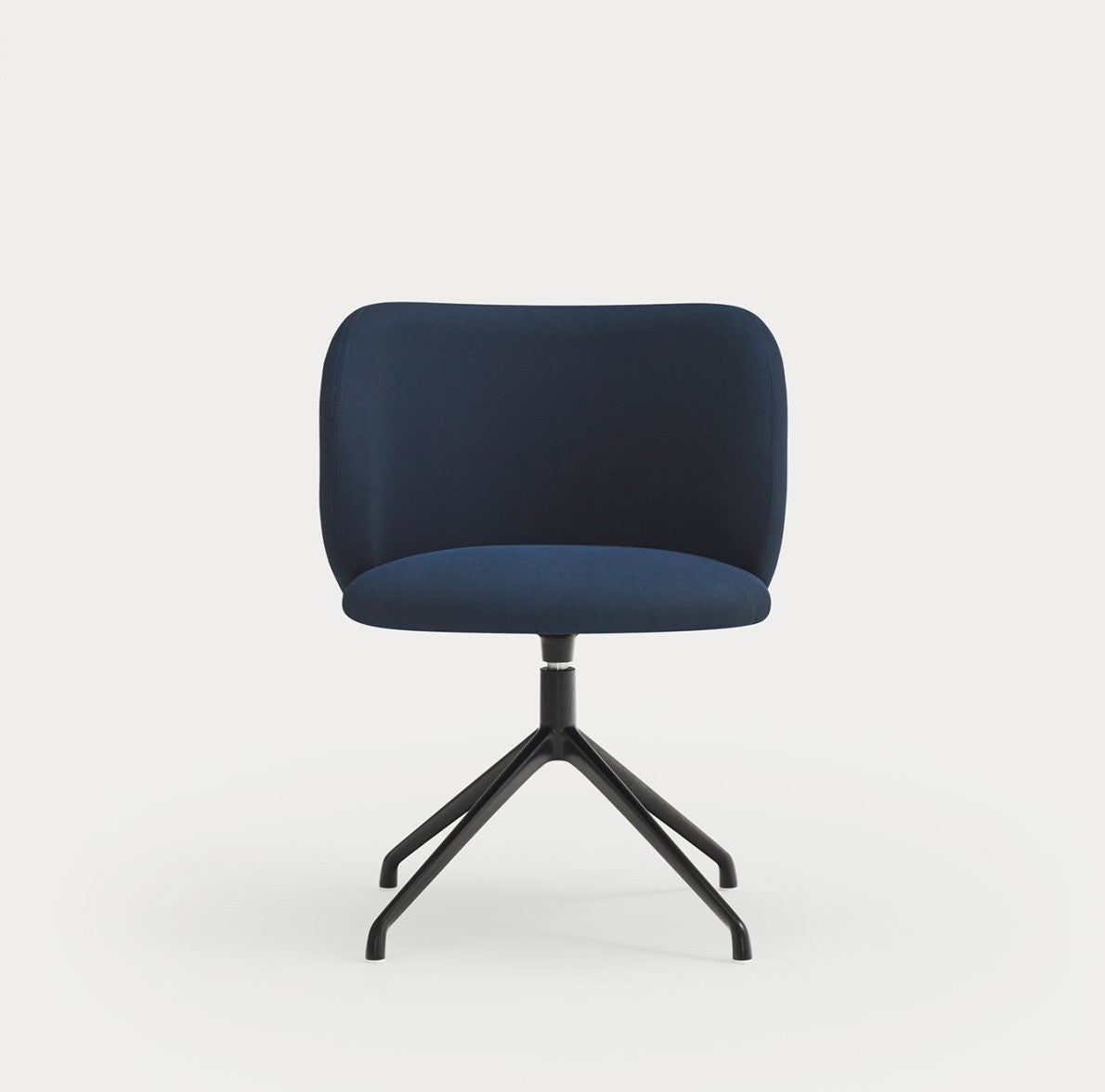 Krzesło obrotowe MOGI granatowy z czarną podstawą Teulat    Eye on Design