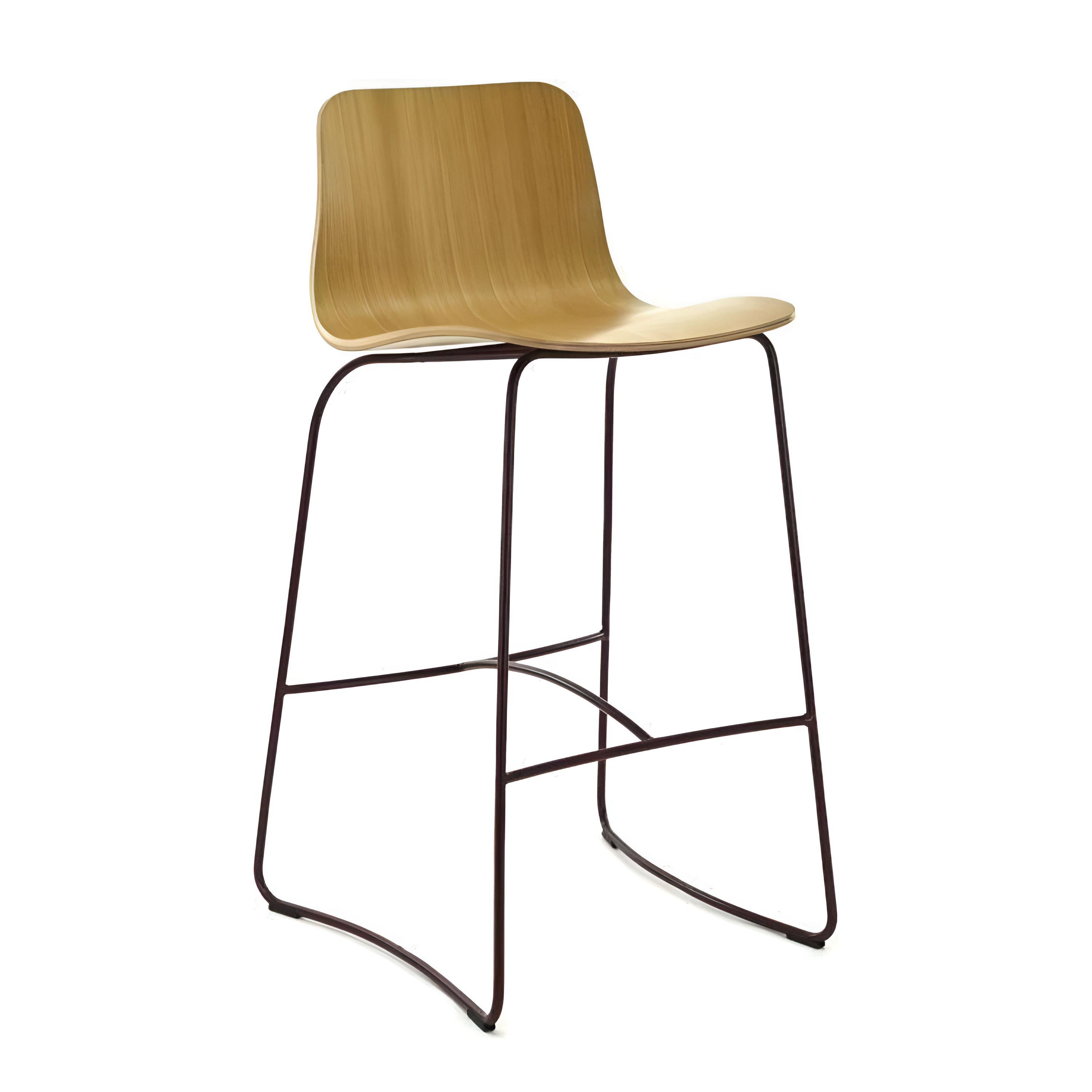 Hips BSTM-1802 Hocker mit schwarzem Fuß