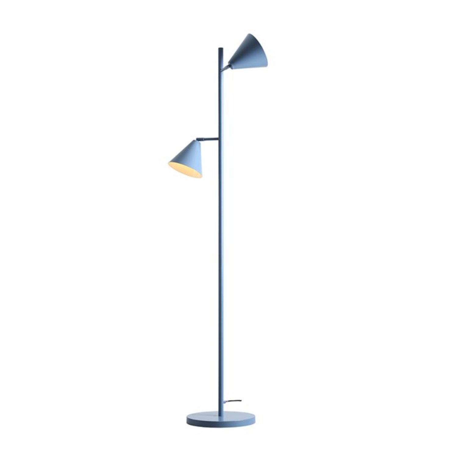 Lampa podłogowa FORM DUO niebieski