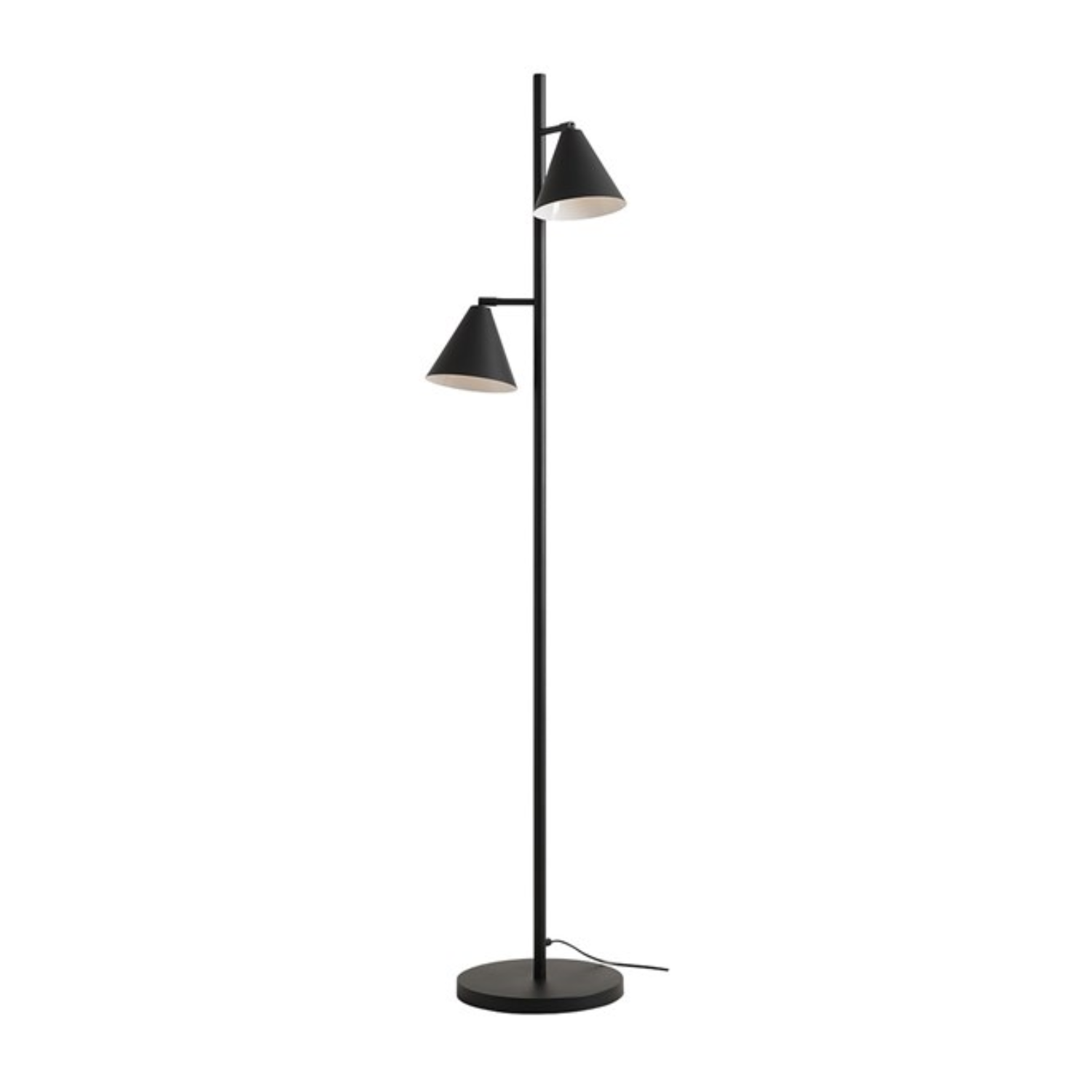 Lampa podłogowa FORM DUO czarny