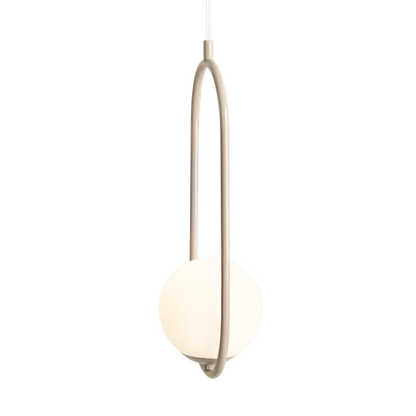 Hängelampe RIVA beige