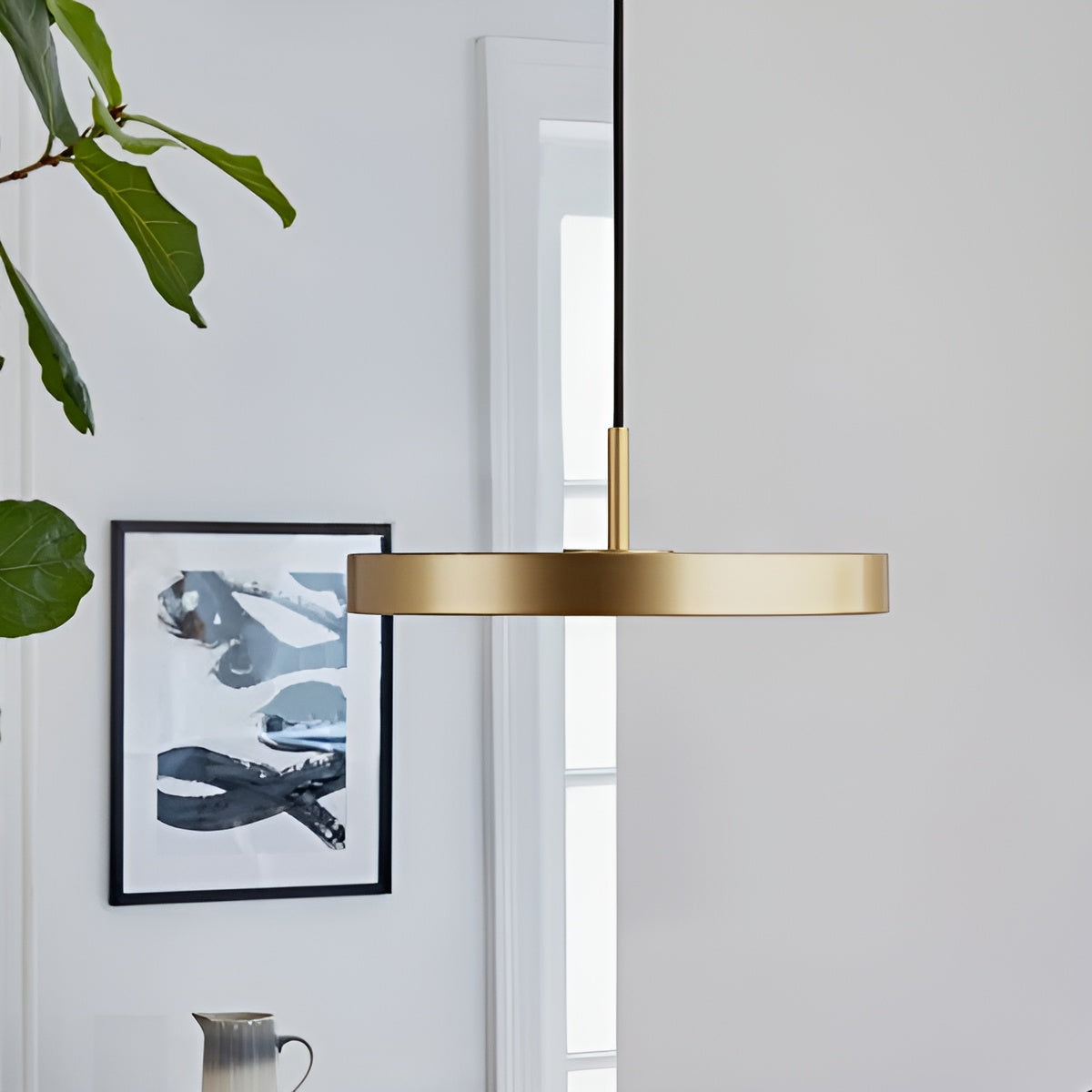 Lampa wisząca ASTERIA PLUS złoty