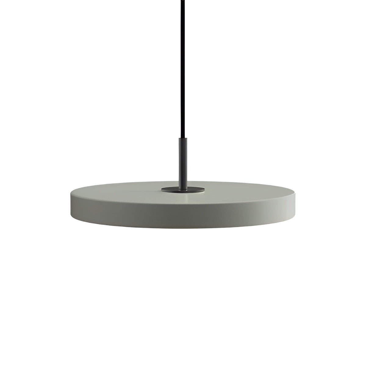 Lampa wisząca ASTERIA PLUS oliwkowy z czarną wstawką