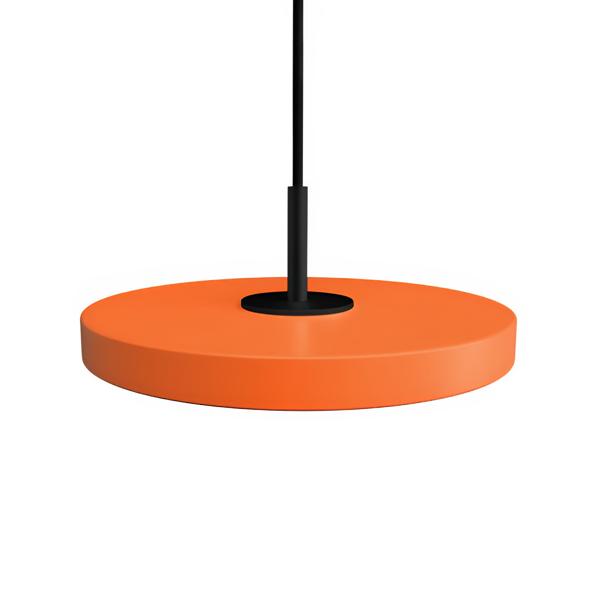 Lampa wisząca ASTERIA MICRO pomarańczowy z czarną wstawką
