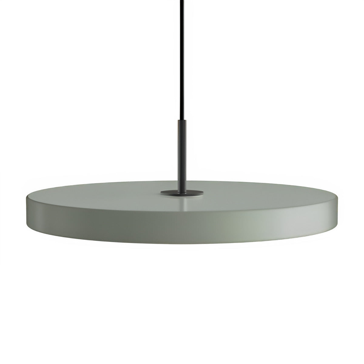 Lampa wisząca ASTERIA PLUS oliwkowy z czarną wstawką