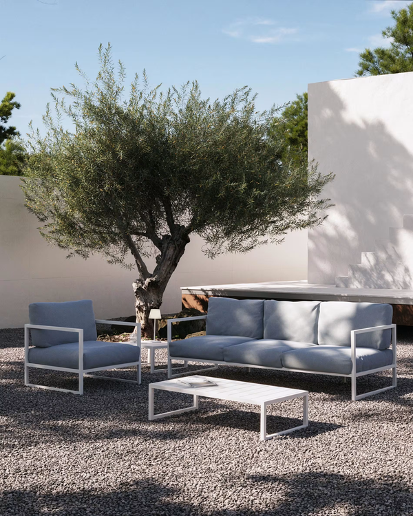 Fotel ogrodowy COMOVA jasnoszary La Forma    Eye on Design