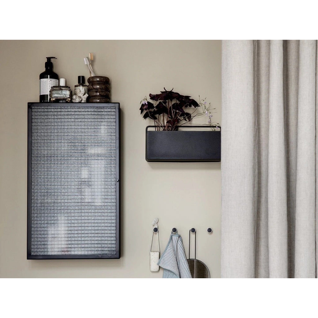 Wisząca doniczka WALL RECTANGLE BOX czarny