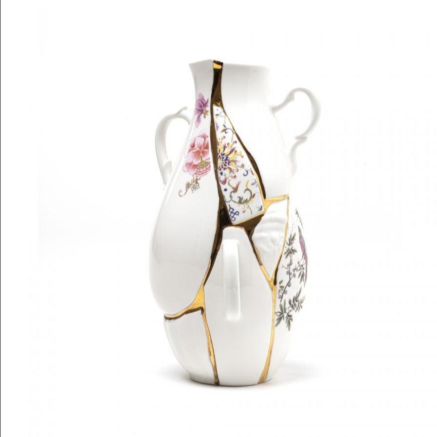 Wazon KINTSUGI BIG porcelanowy Seletti    Eye on Design