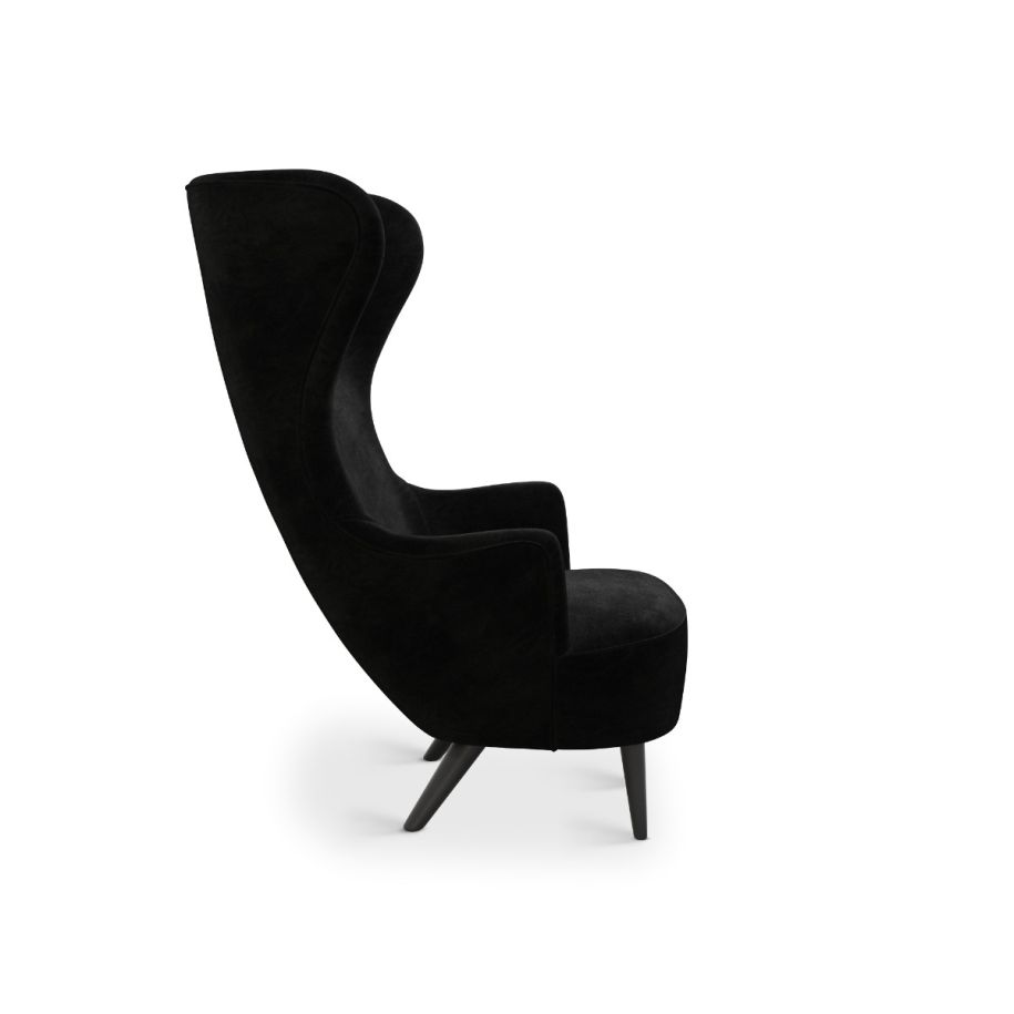 Fotel WINGBACK tapicerowany