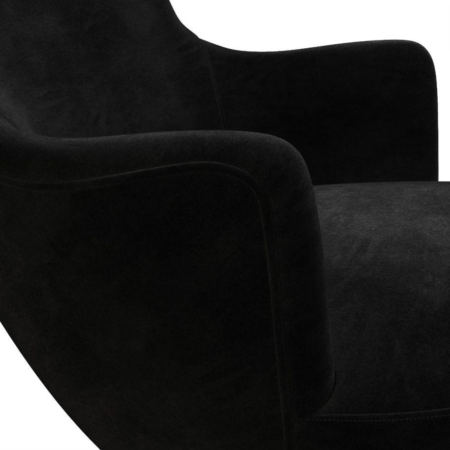 Fotel WINGBACK tapicerowany