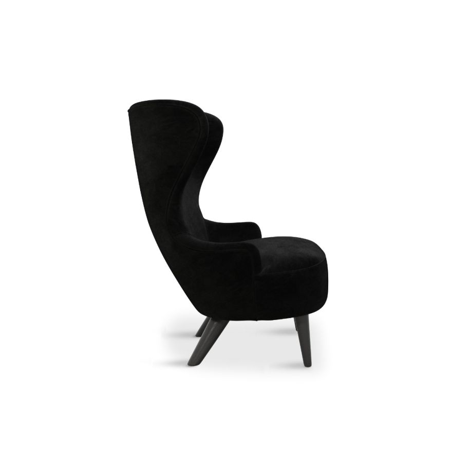 Fotel WINGBACK MICRO tapicerowany