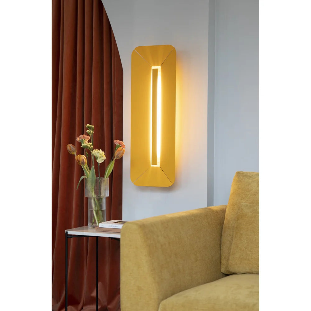 Lampa ścienna YOTTSU żółty