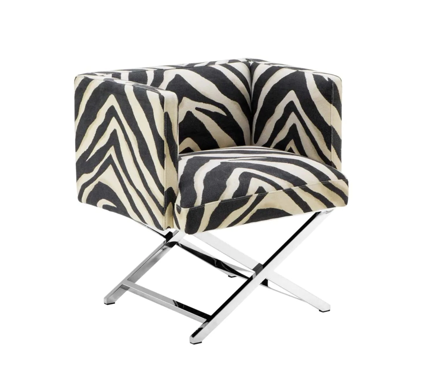 Fotel DAWSON zebra