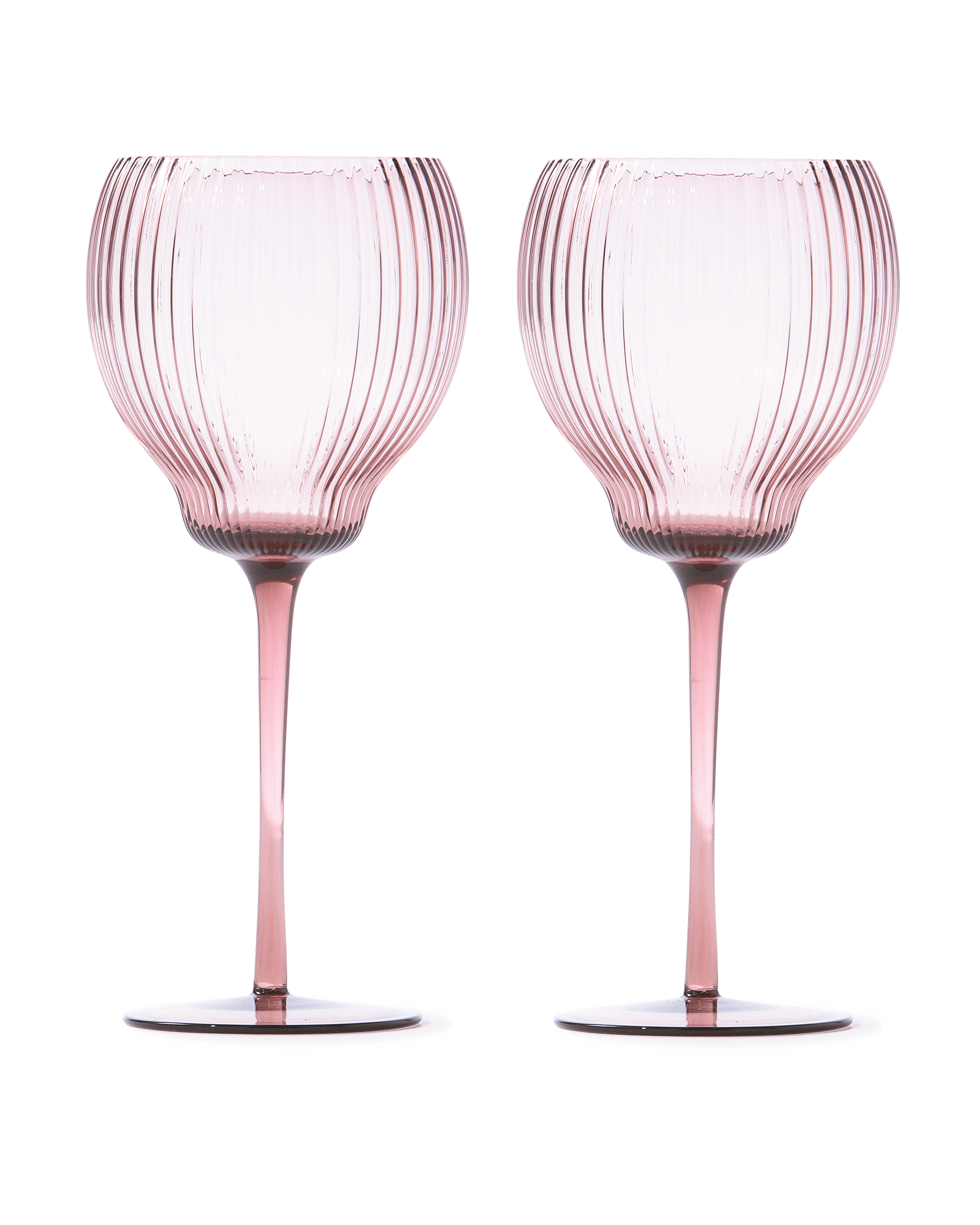 Zestaw kieliszków do wina PUM śliwkowy Pols Potten Ø 11.8 x 24.5 cm   Eye on Design
