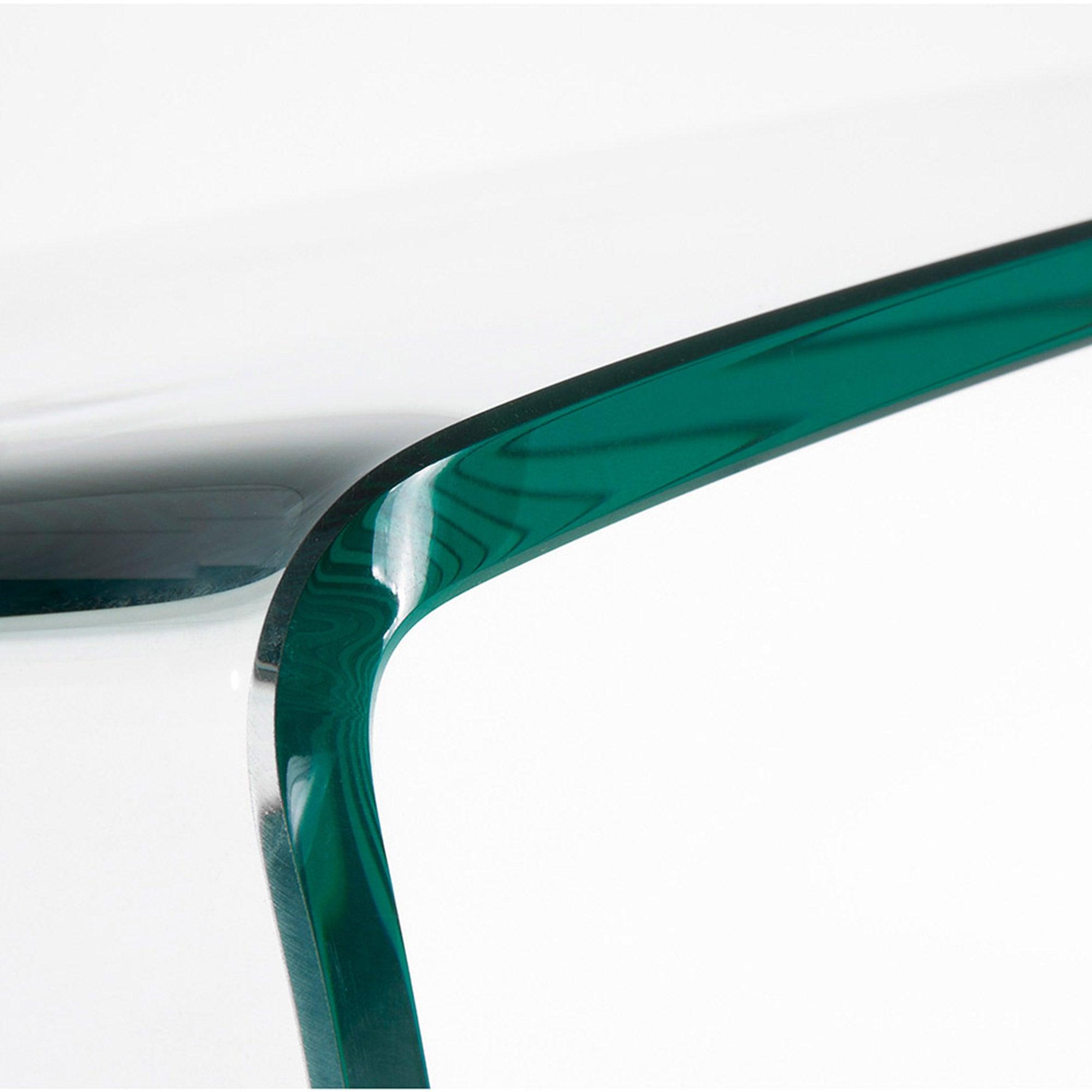 Zestaw stolików bocznych BURANO przezroczyste szkło La Forma    Eye on Design