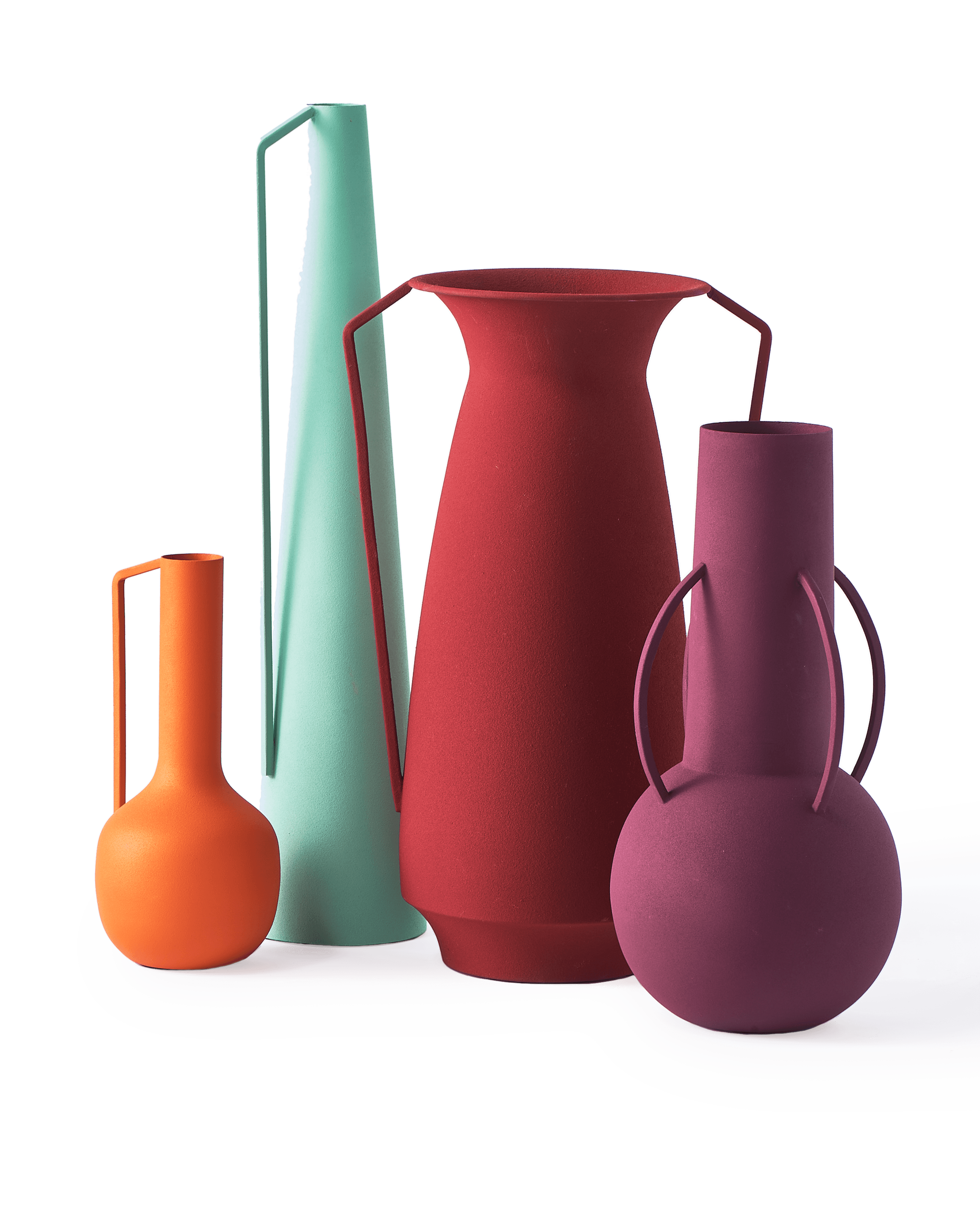 Zestaw wazonów EVENING ROMAN różnokolorowy Pols Potten    Eye on Design