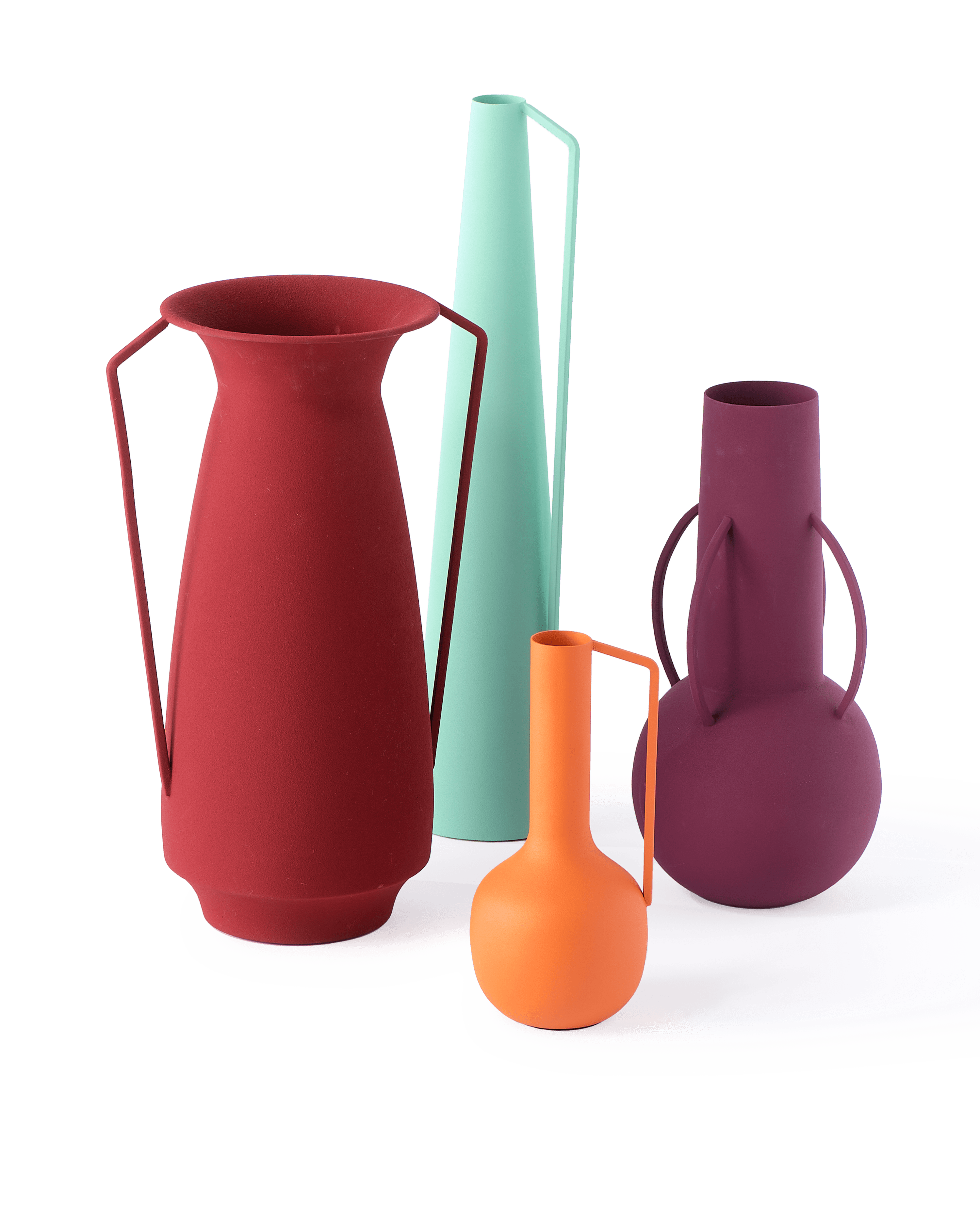 Zestaw wazonów EVENING ROMAN różnokolorowy Pols Potten    Eye on Design